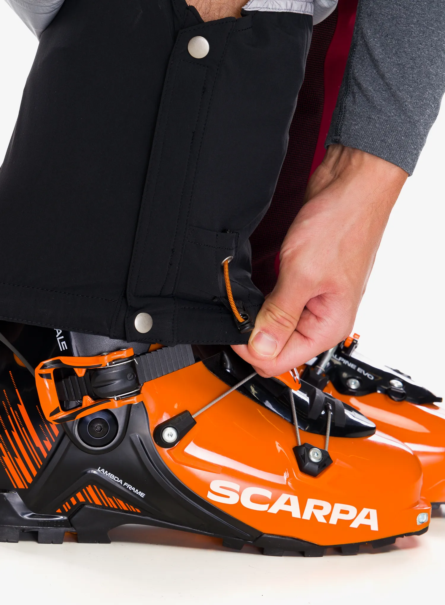 Membránové kalhoty La Sportiva Alpine Guide GTX Pant - sangria