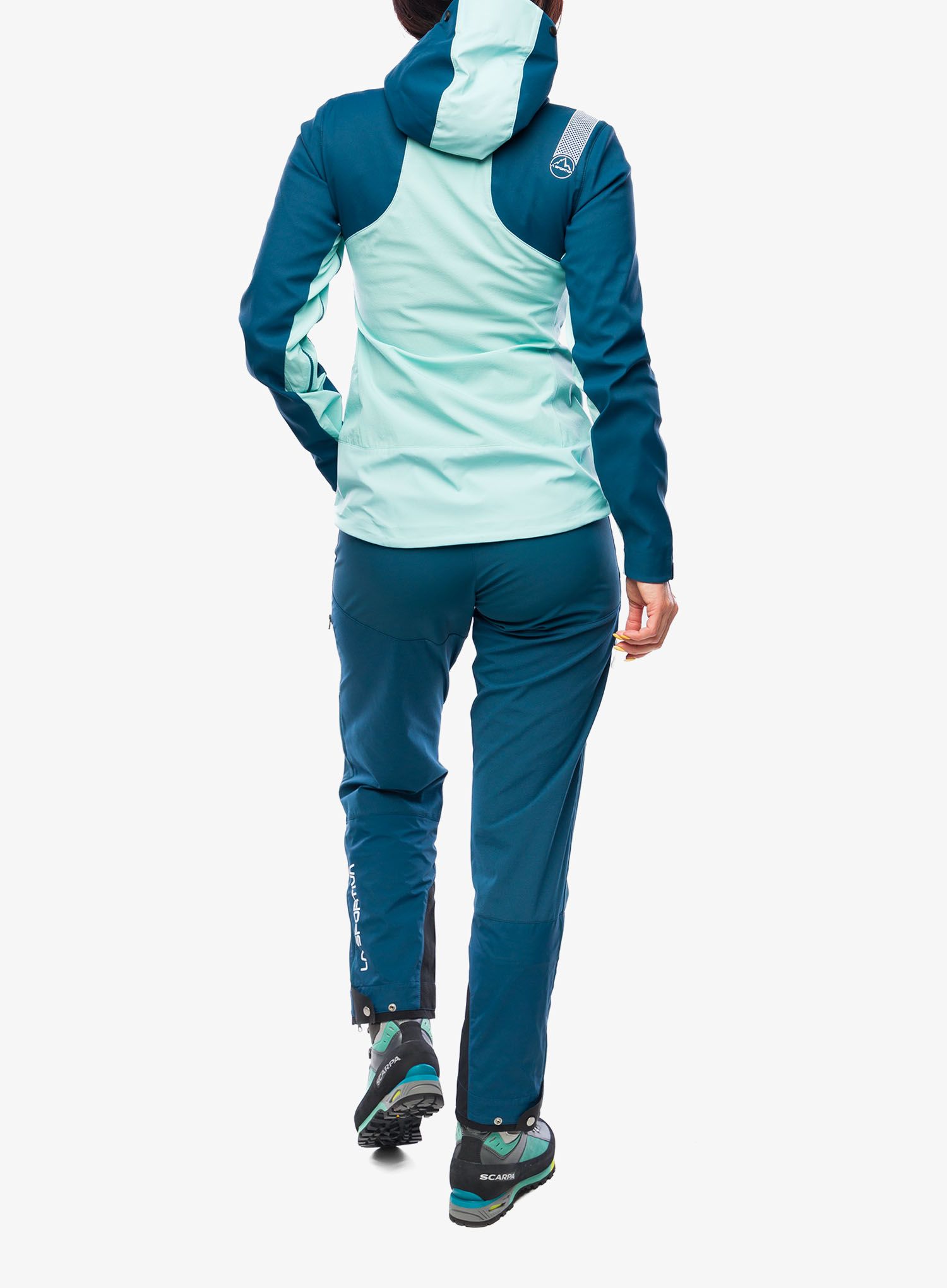 Softshellová bunda dámská La Sportiva Alpine Guide Softshell Jacket - iceberg/storm blue