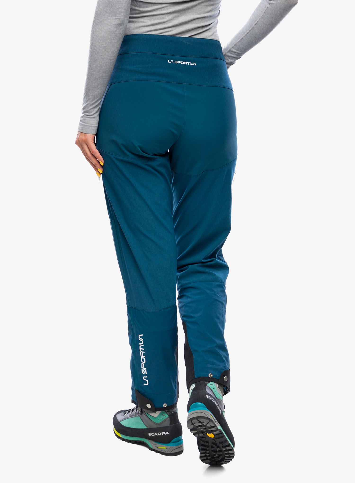 Softshellové kalhoty dámské La Sportiva Alpine Guide Softshell Pant - storm blue