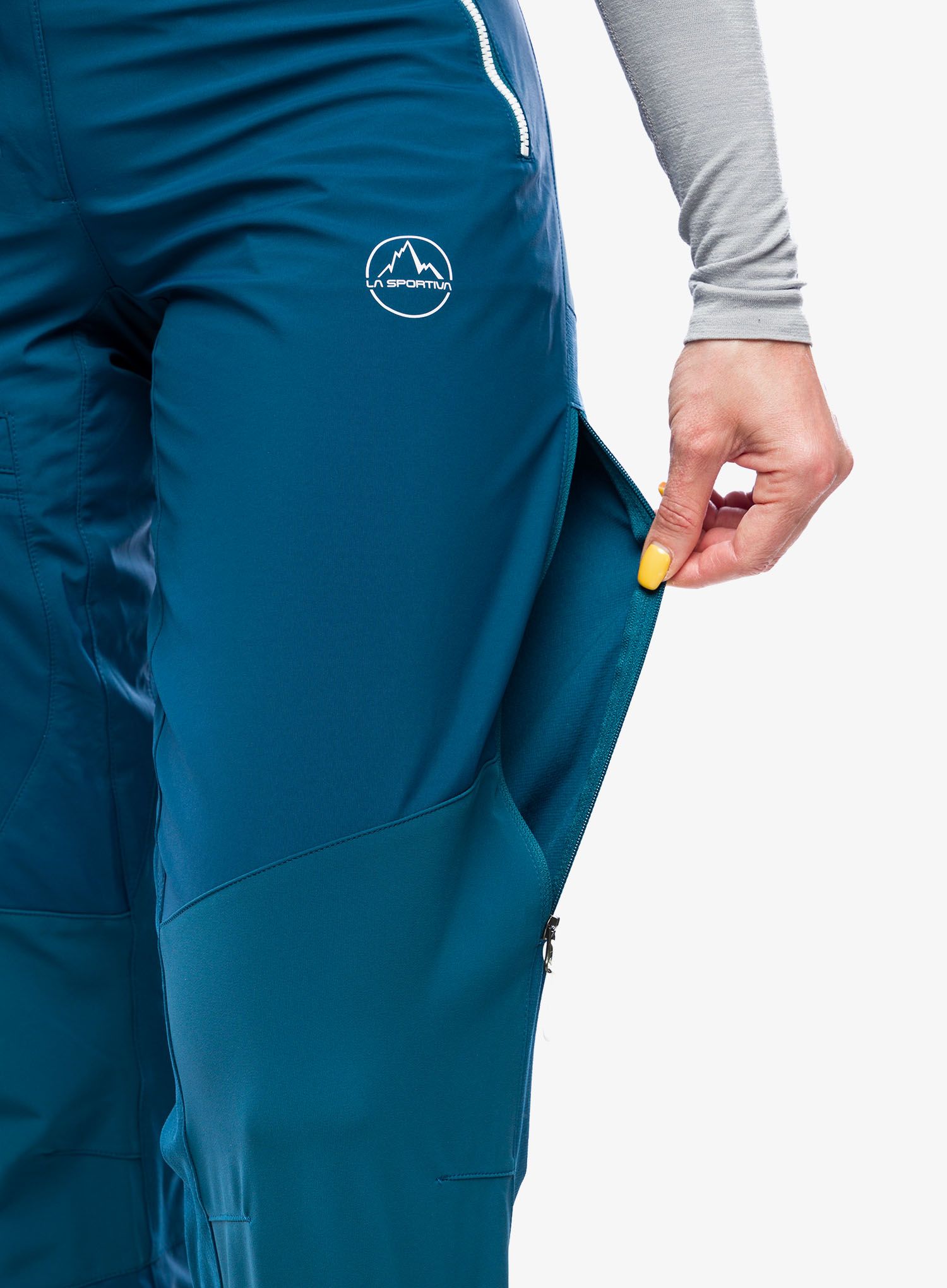 Softshellové kalhoty dámské La Sportiva Alpine Guide Softshell Pant - storm blue