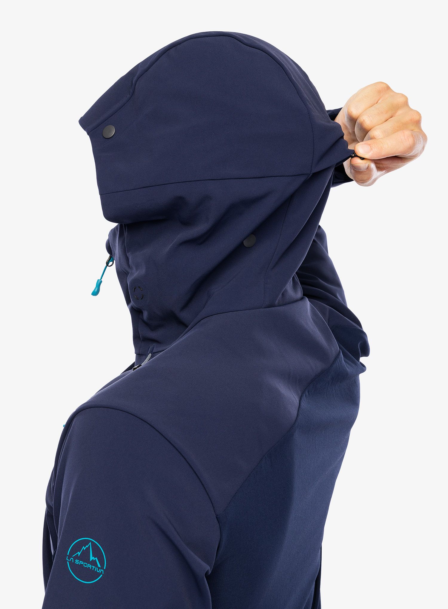 Softshellová bunda La Sportiva Alpine Guide Windstopper Jacket - deep sea