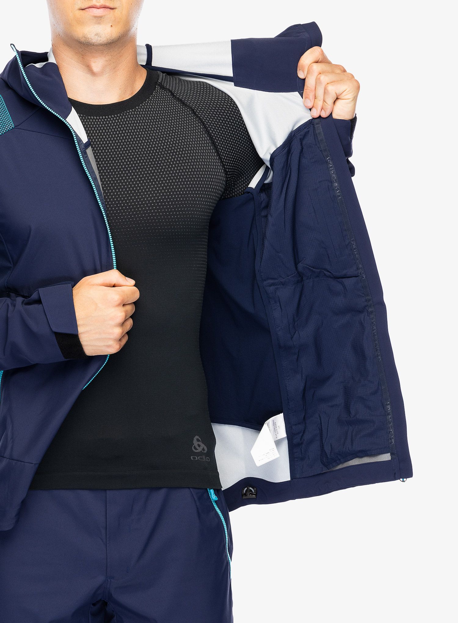 Softshellová bunda La Sportiva Alpine Guide Windstopper Jacket - deep sea