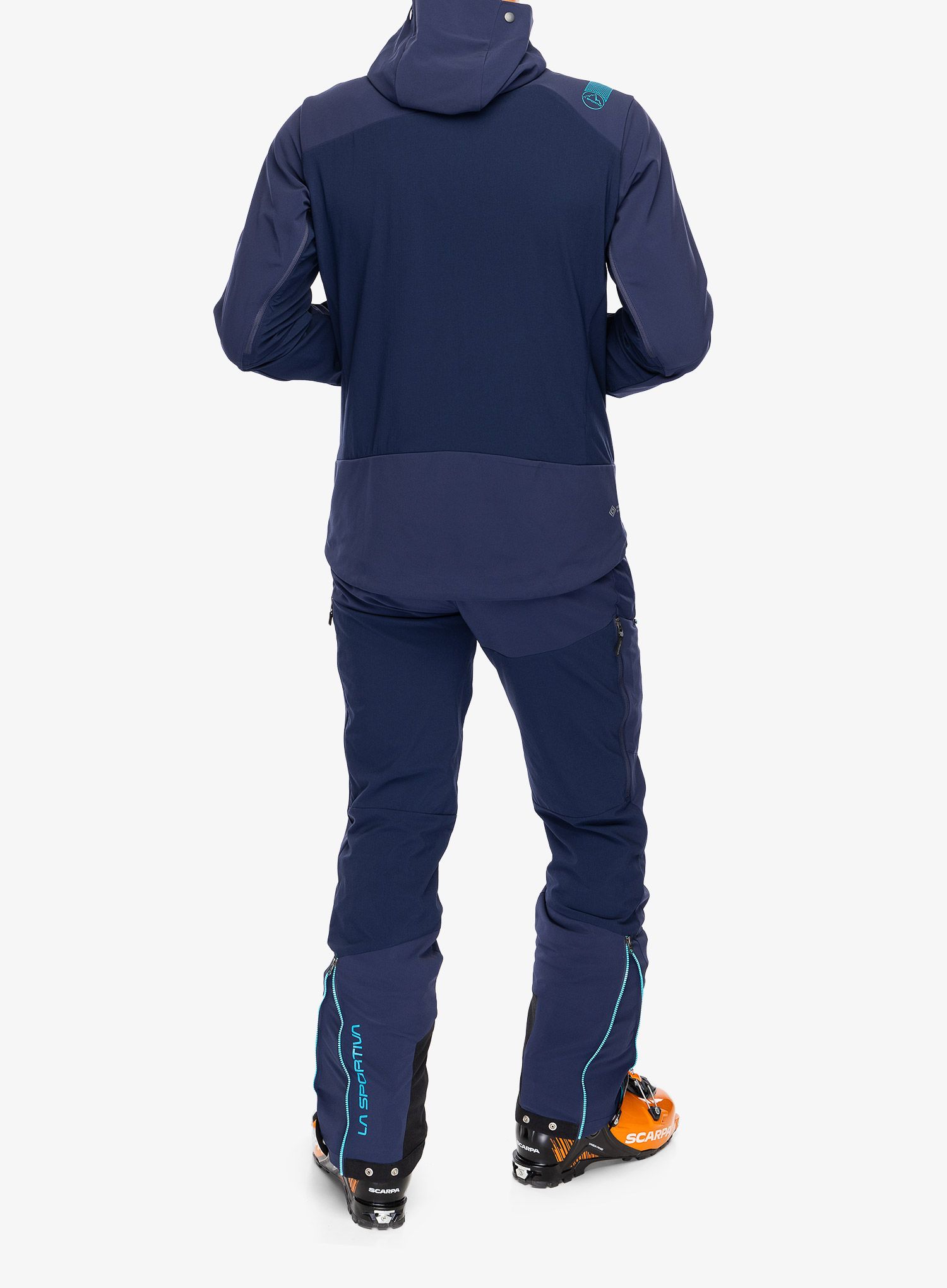 Softshell kalhoty La Sportiva Alpine Guide Windstopper Pant - deep sea