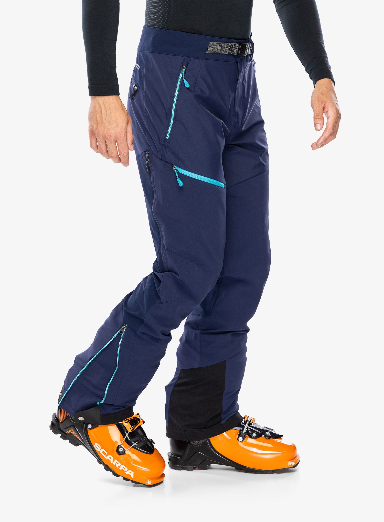 Softshell kalhoty La Sportiva Alpine Guide Windstopper Pant - deep sea