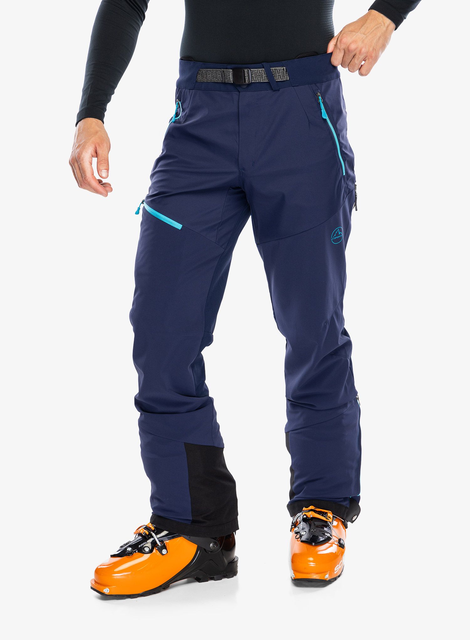 Softshell kalhoty La Sportiva Alpine Guide Windstopper Pant - deep sea