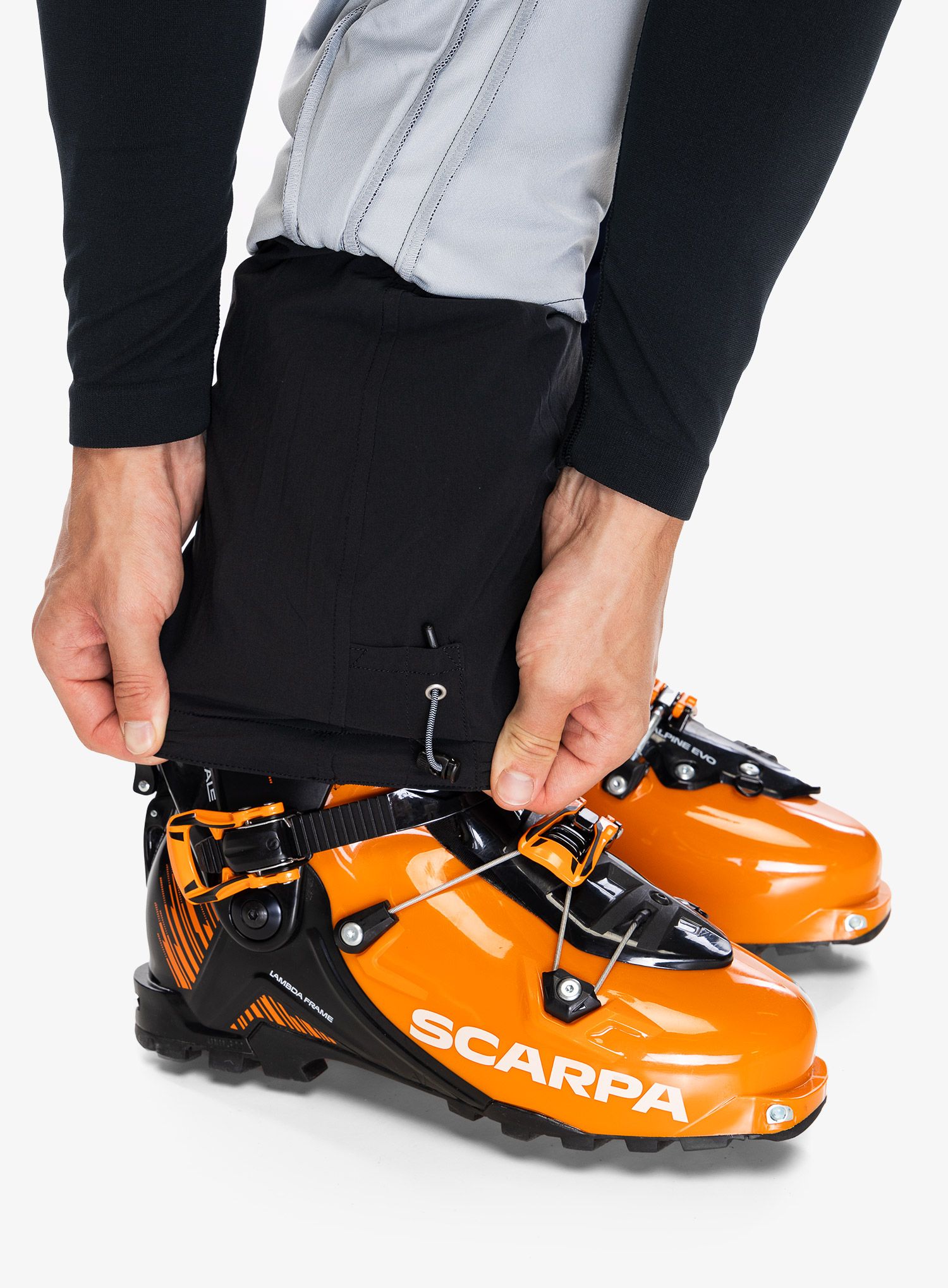 Softshell kalhoty La Sportiva Alpine Guide Windstopper Pant - deep sea