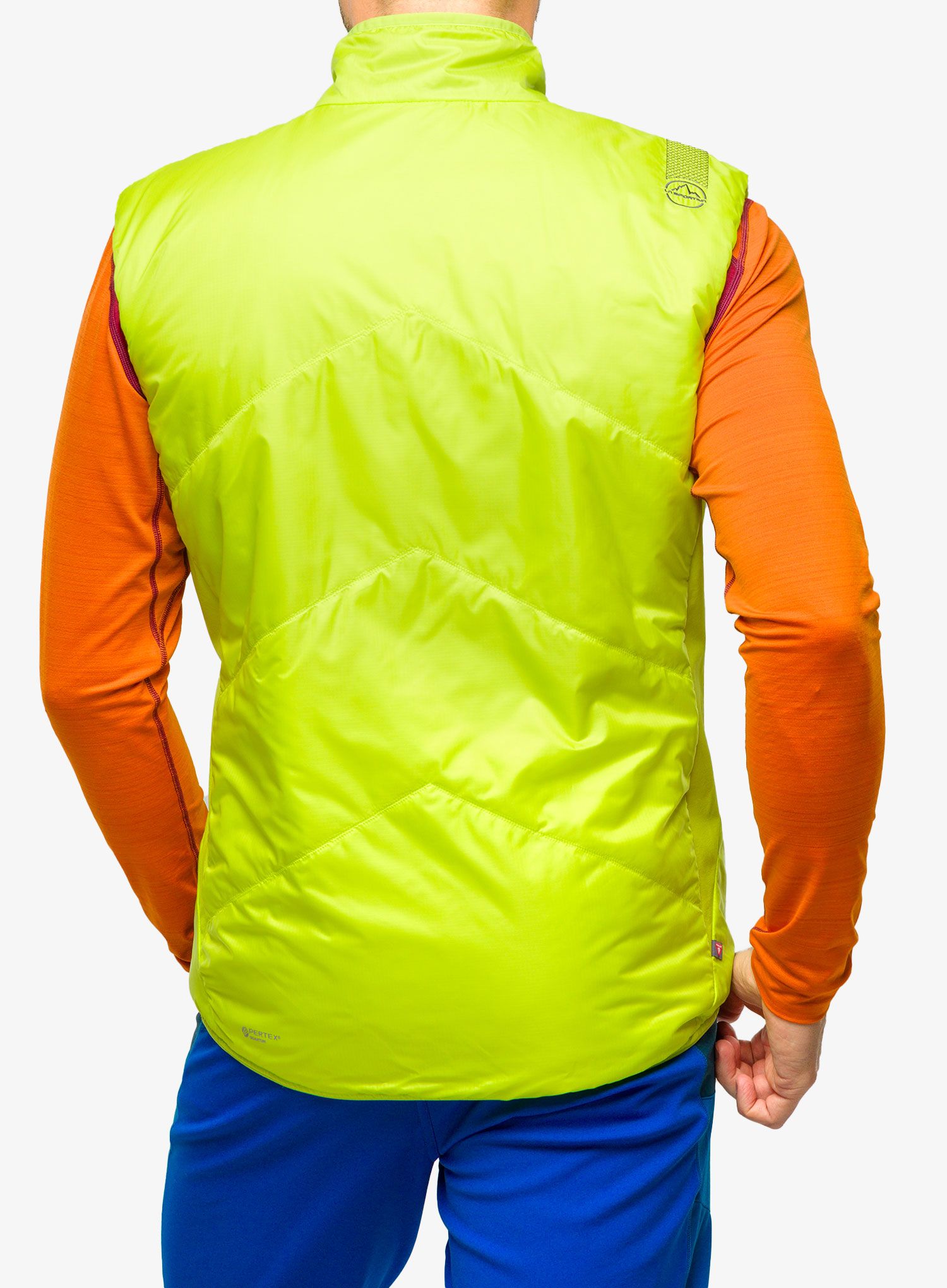 Vesta La Sportiva Ascent Primaloft Vest - lime punch/carbon