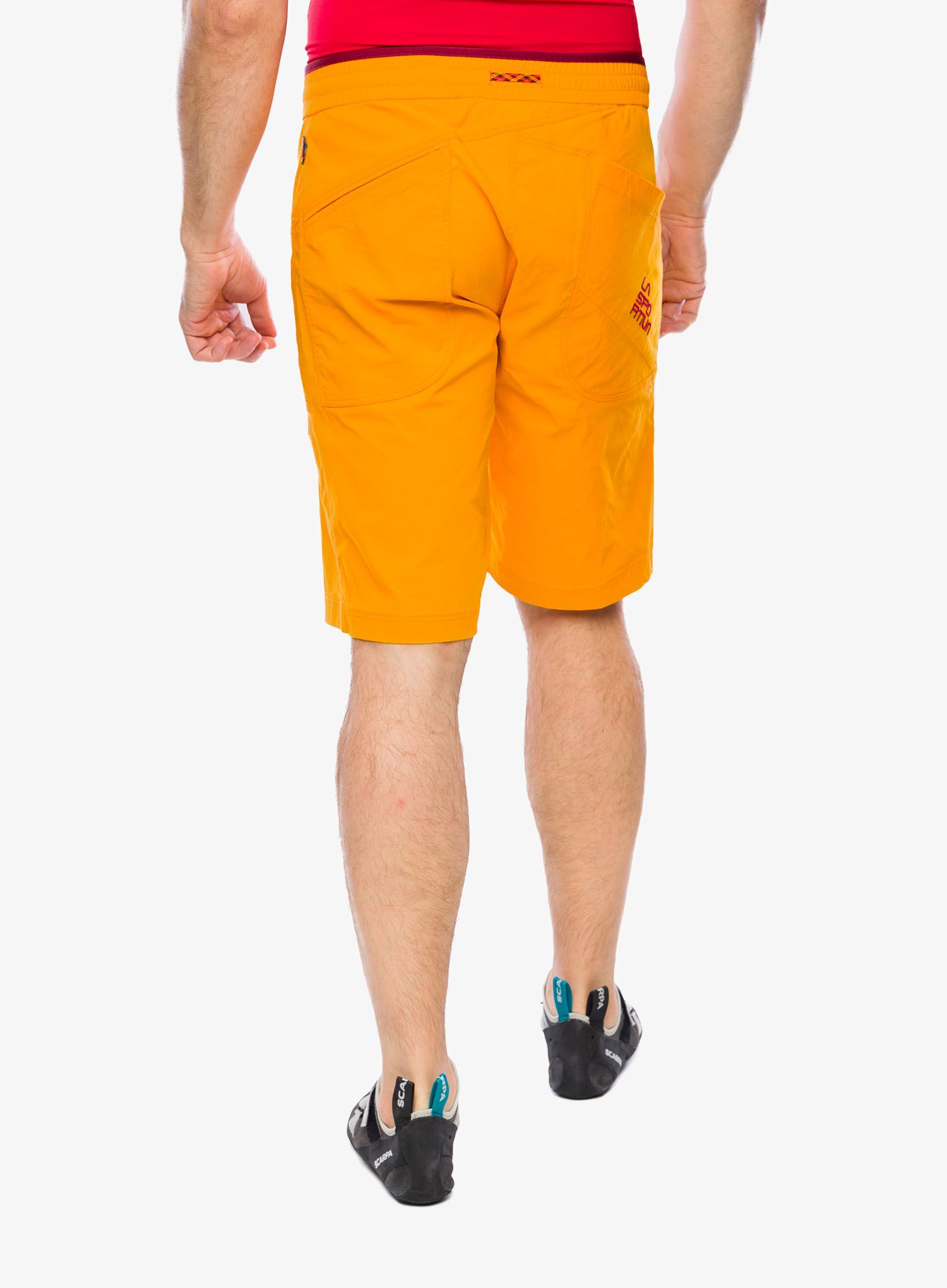 Lezecké kraťasy La Sportiva Belay Short - papaya