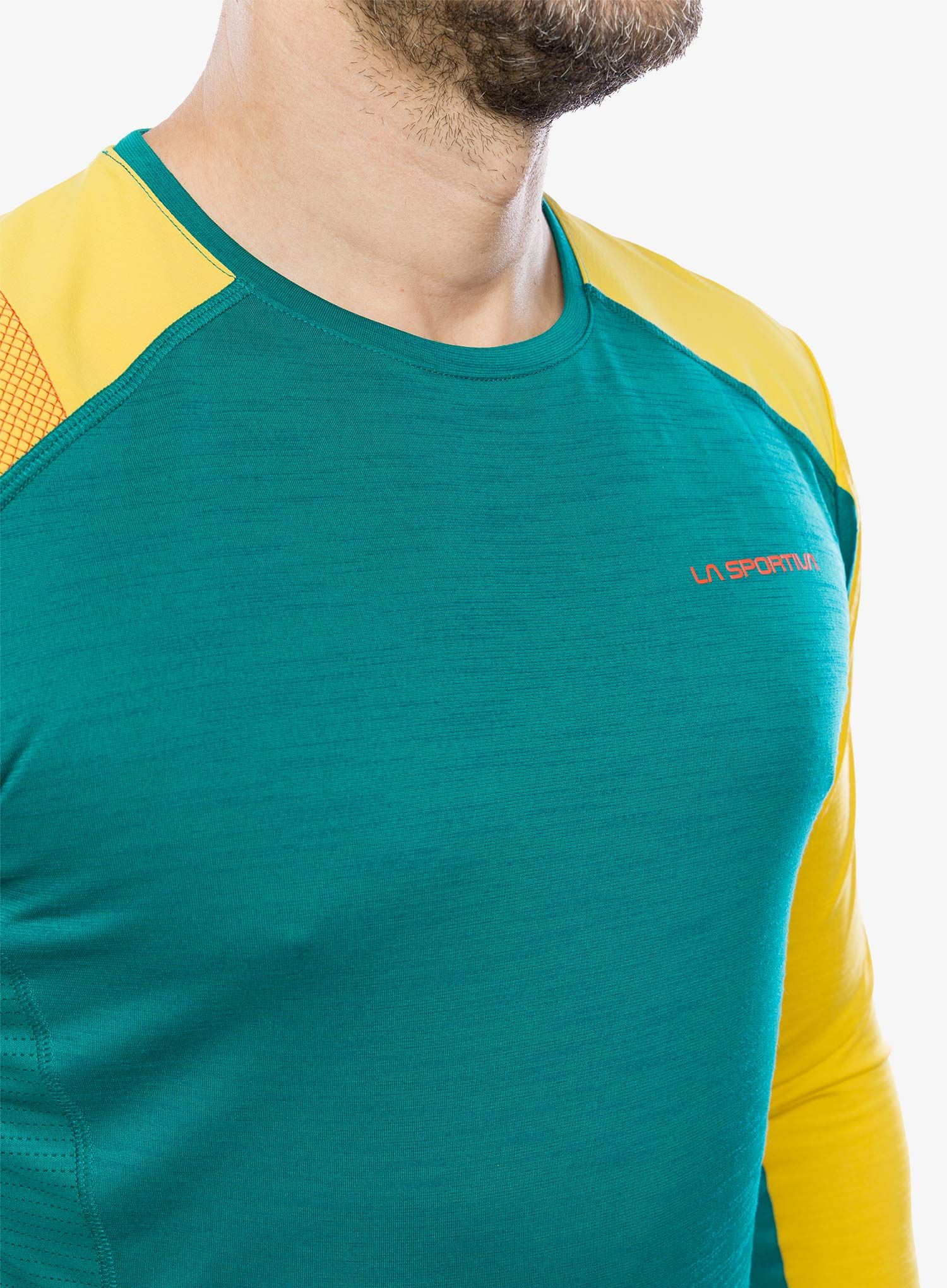 Funkční mikina La Sportiva Beyond Long Sleeve - everglade/bamboo