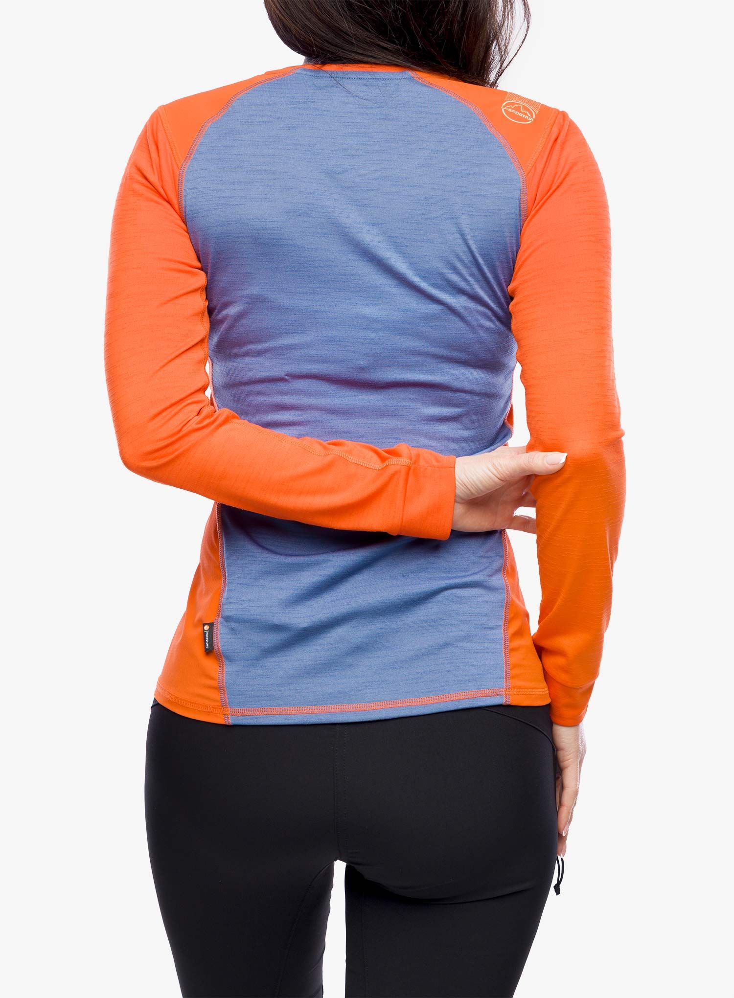 Dámská funkční mikina La Sportiva Beyond Long Sleeve - moonlight/cherry tomato