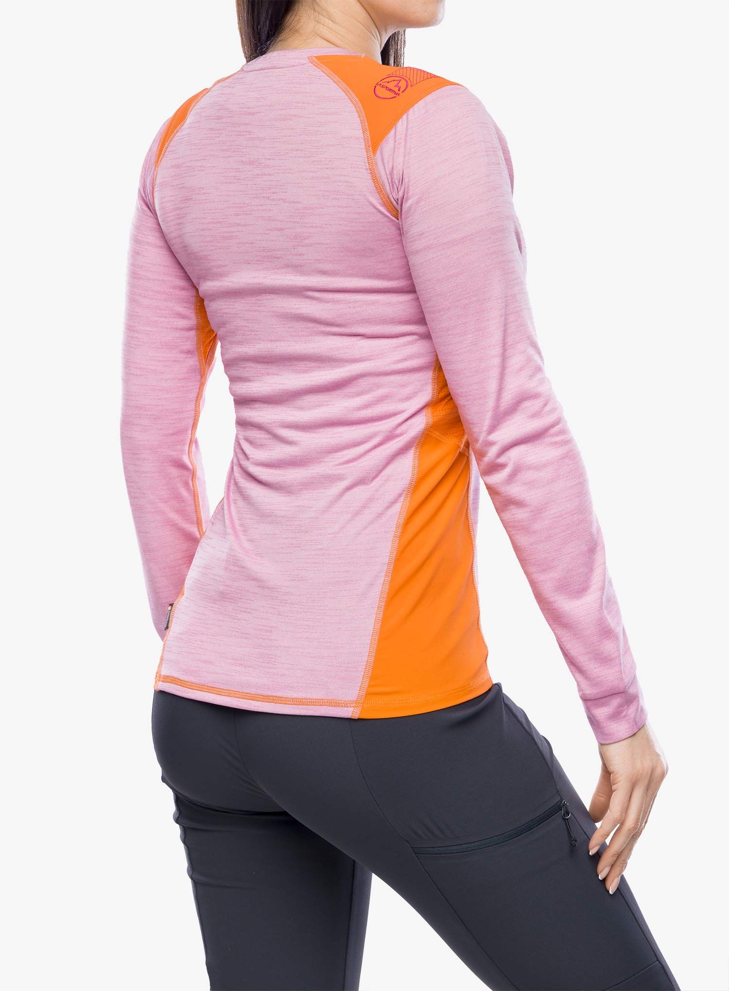 Dámská funkční mikina La Sportiva Beyond Long Sleeve - rose/cherry tomato