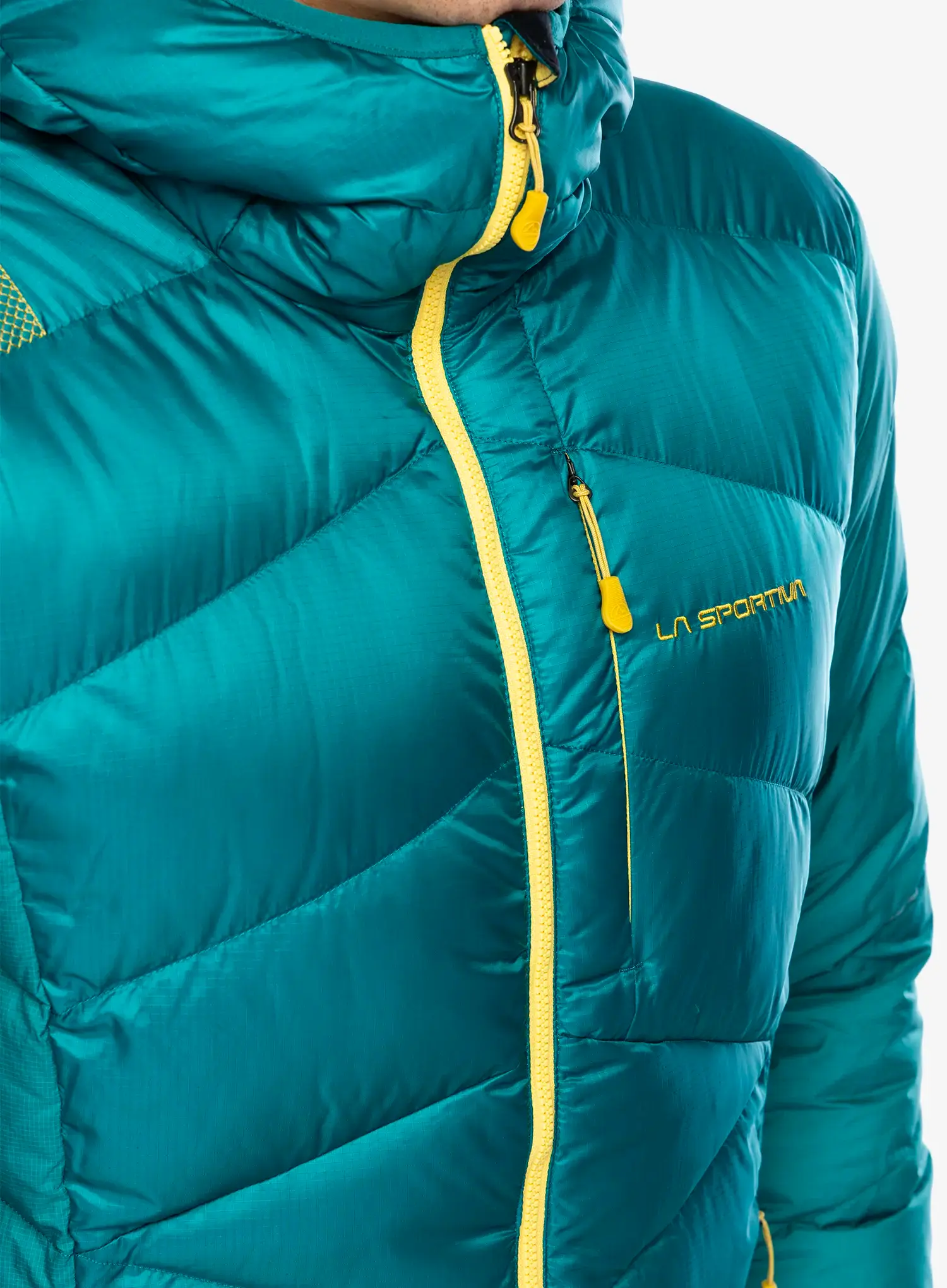 Péřová bunda La Sportiva Bivouac Down Jkt - everglade/bamboo