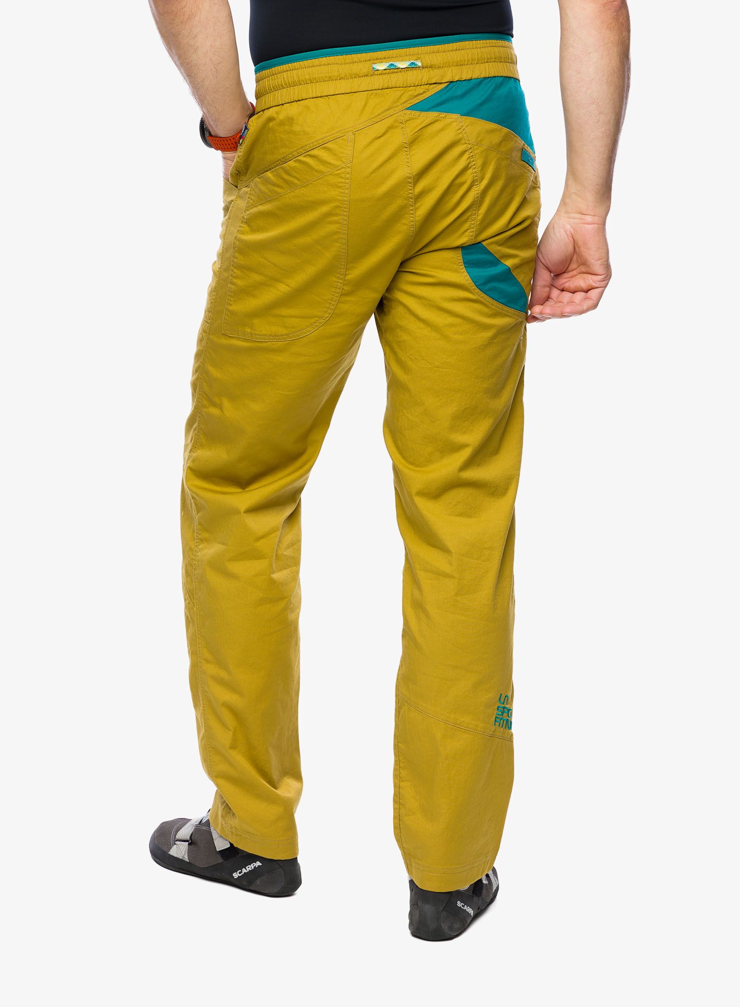 Lezecké kalhoty La Sportiva Bolt Pant - savana/everglade