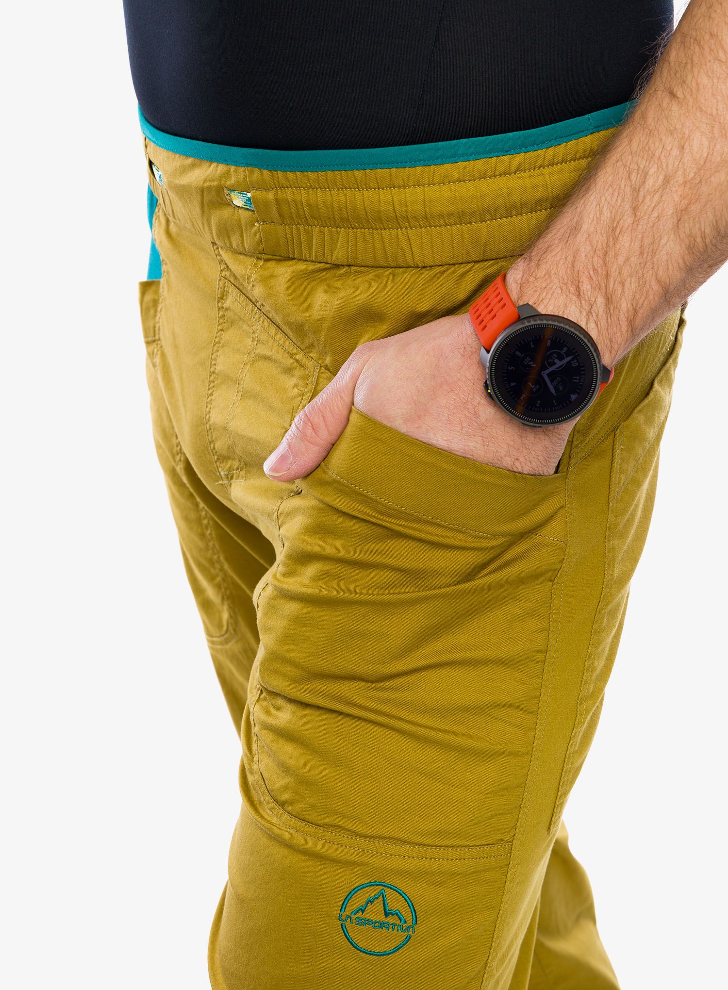 Lezecké kalhoty La Sportiva Bolt Pant - savana/everglade