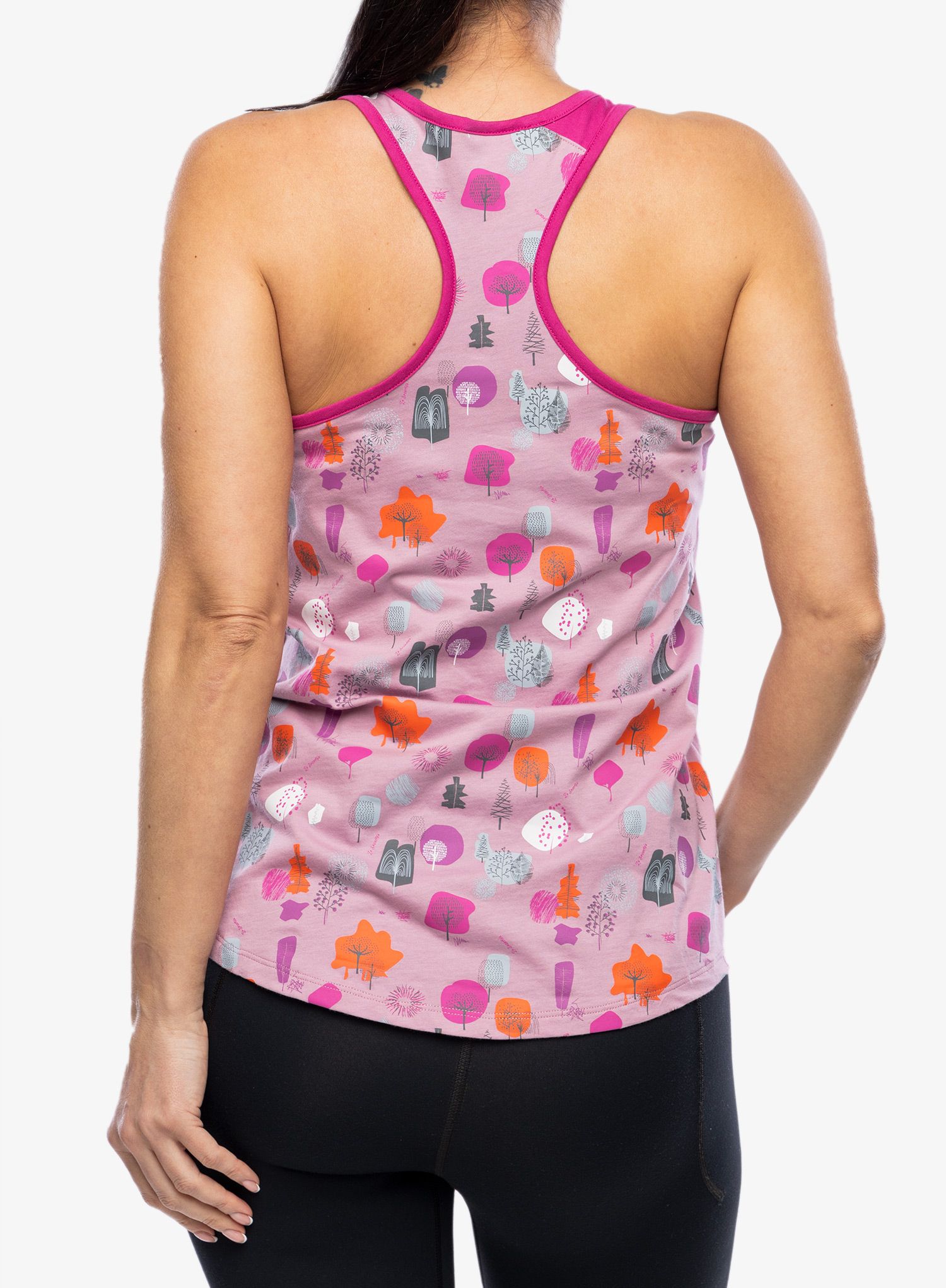 Dámský lezecký top La Sportiva Botanic Tank - rose/springtime