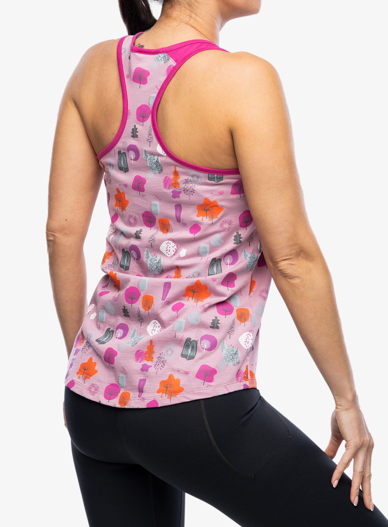 Dámský lezecký top La Sportiva Botanic Tank - rose/springtime