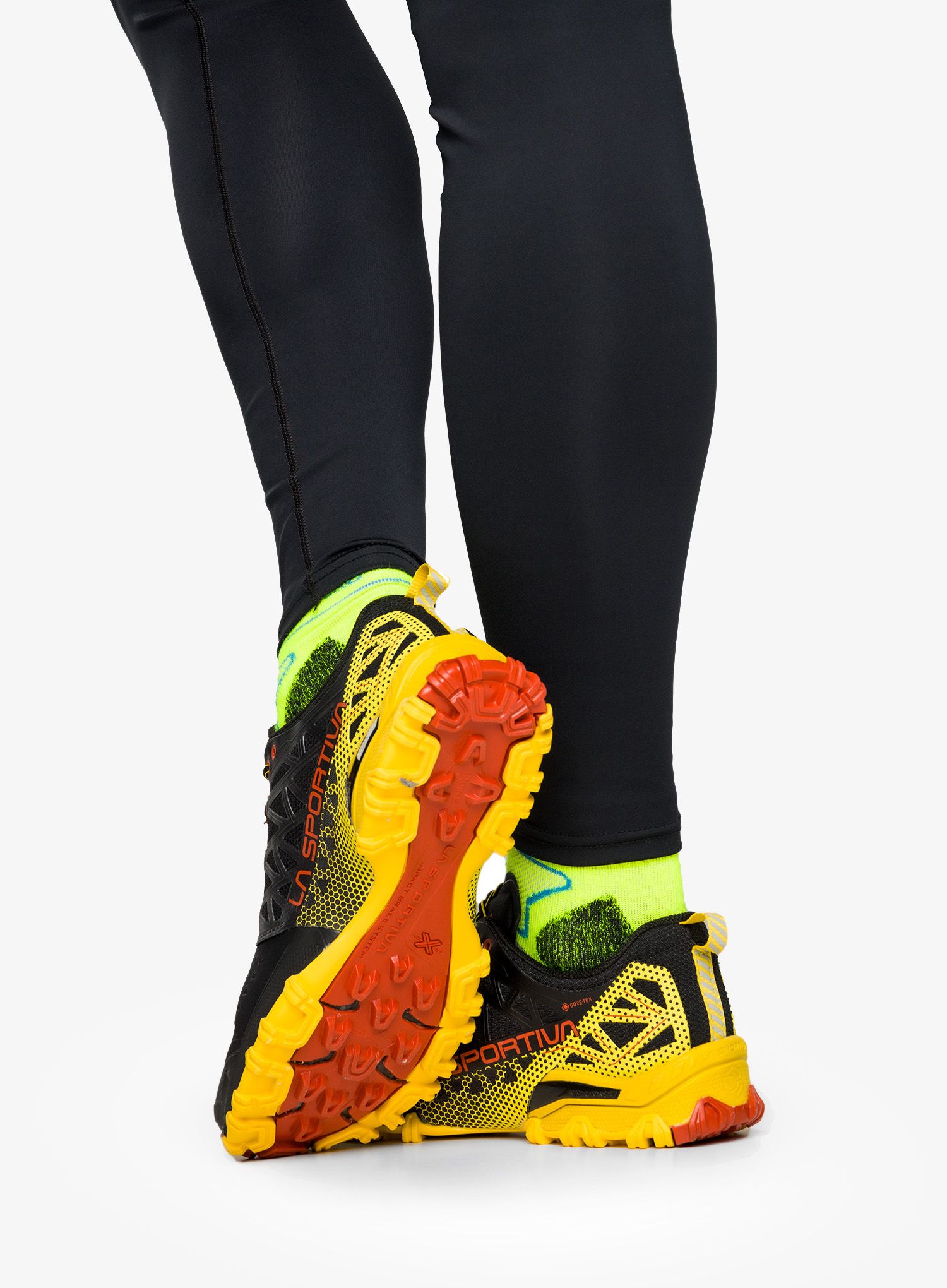 Pánské trailové boty La Sportiva Bushido II GTX - yellow/black