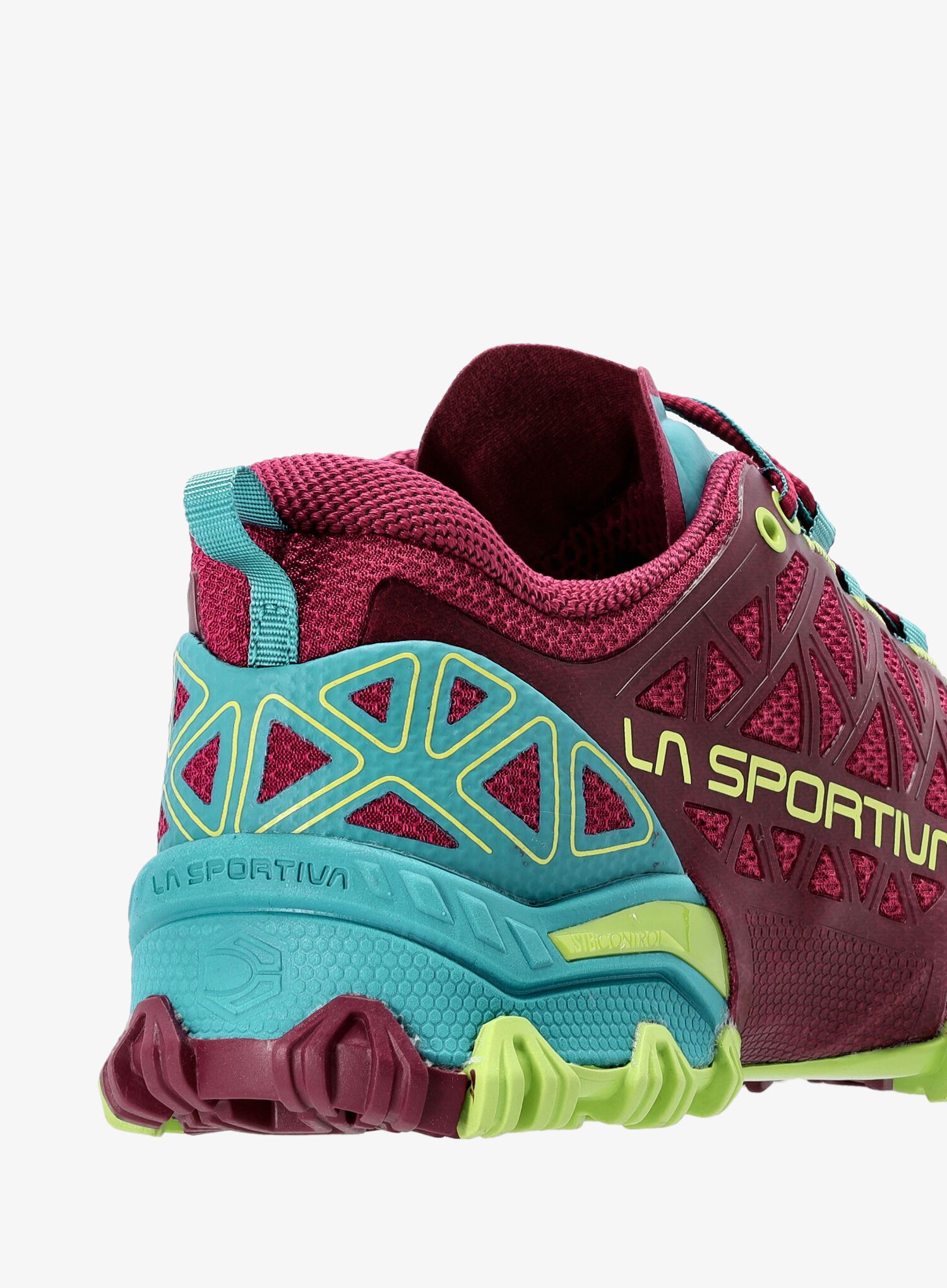 Dámské trailové boty La Sportiva Bushido II - red plum/topaz