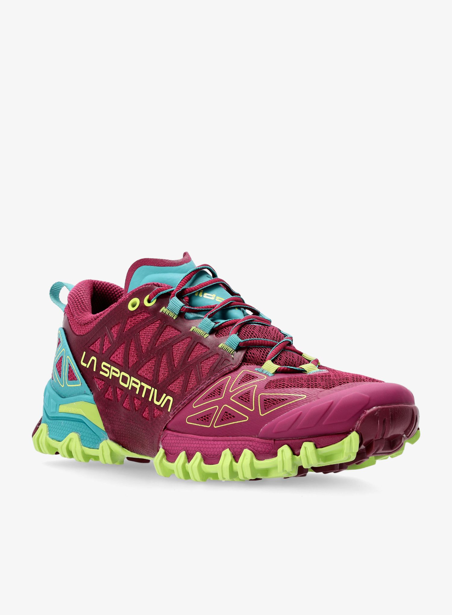 Dámské trailové boty La Sportiva Bushido II - red plum/topaz