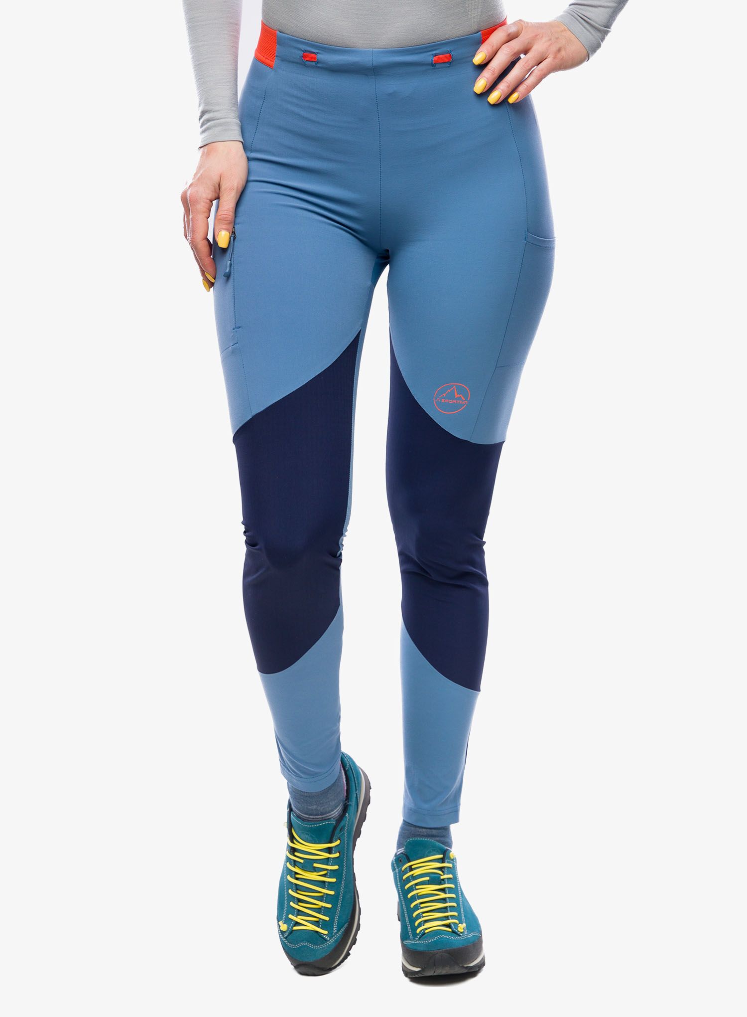 Trekové kalhoty dámské La Sportiva Camino Tight Pant - moonlight/deep sea