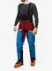 Lyžařské kalhoty La Sportiva Chaser Evo Shell Bib Pant - electric blue/sangria