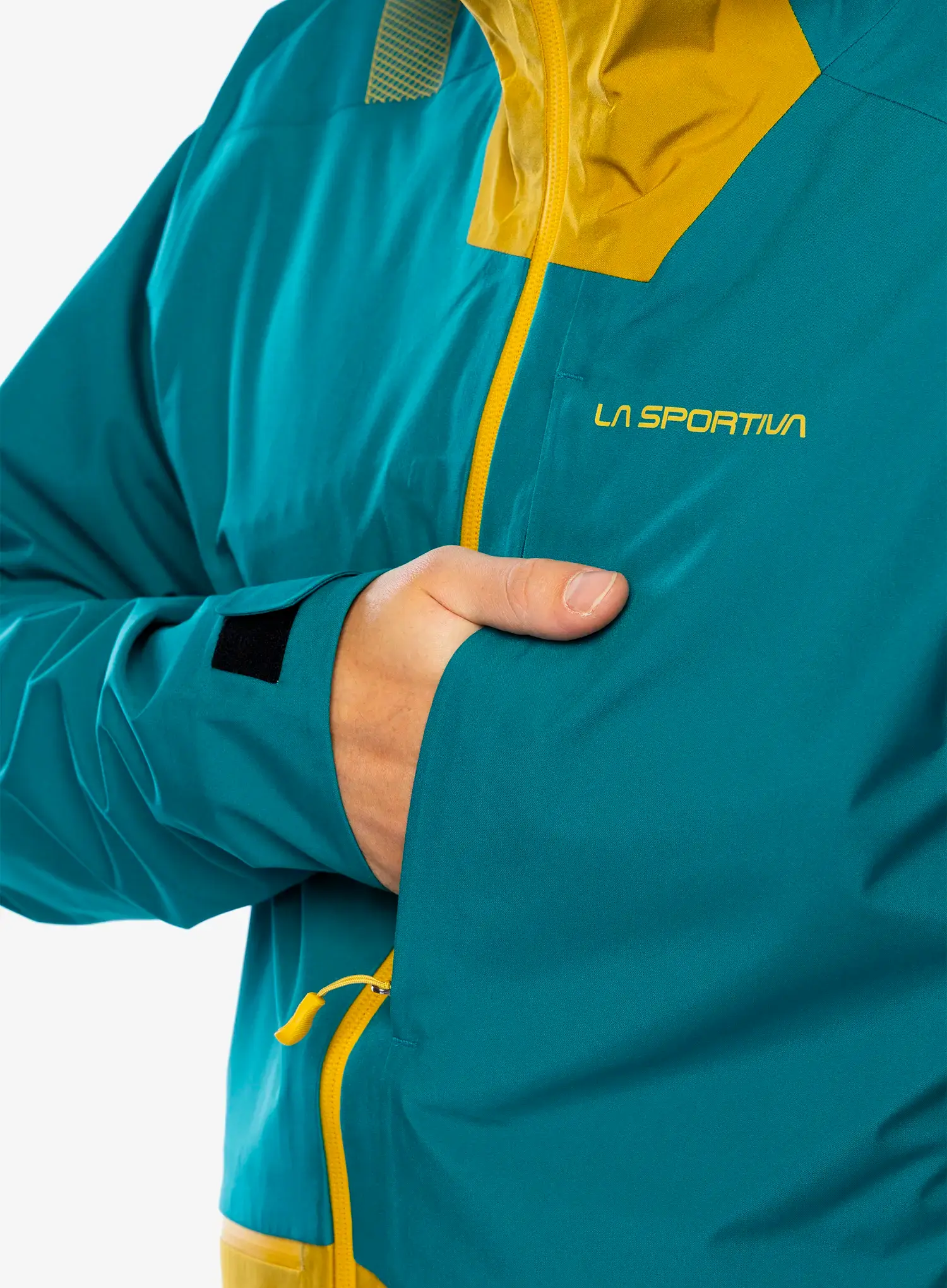 Bunda s membránou La Sportiva Chaser Evo Shell Jkt - everglade/savana