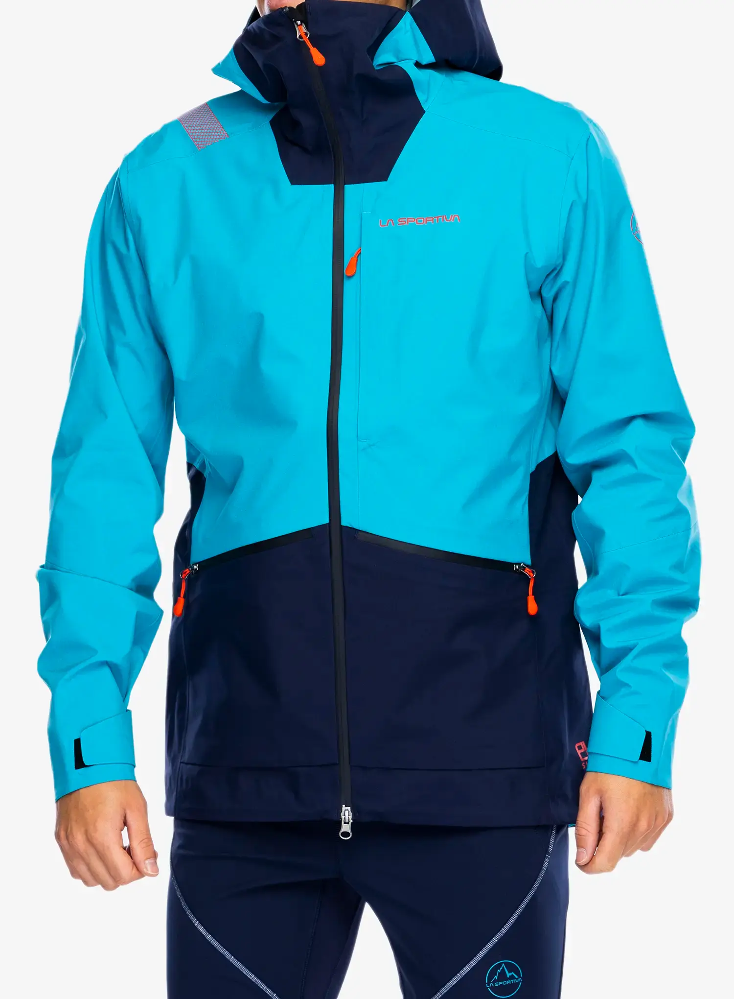 Bunda s membránou La Sportiva Chaser Evo Shell Jkt - tropic blue/deep sea