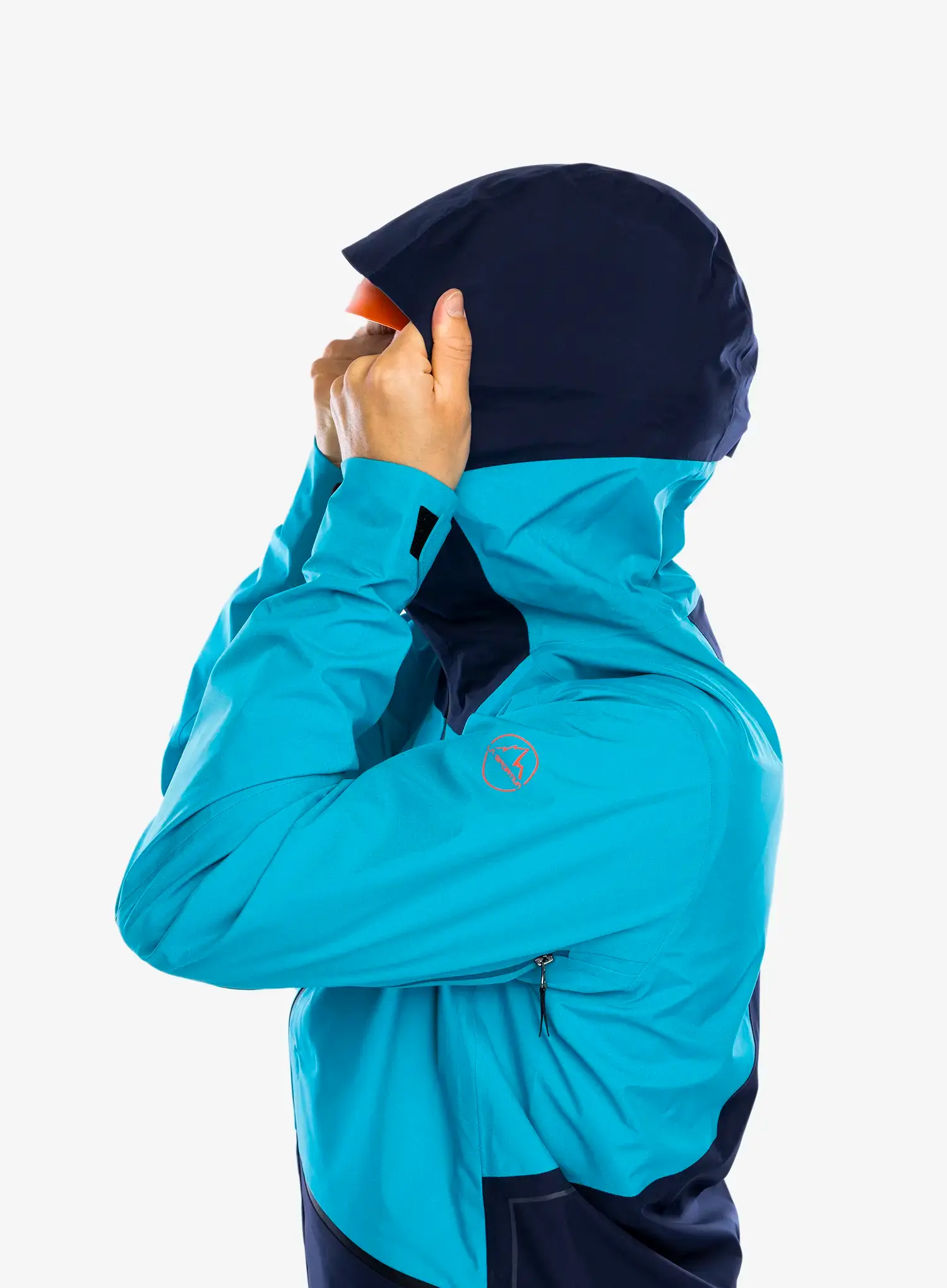 Bunda s membránou La Sportiva Chaser Evo Shell Jkt - tropic blue/deep sea