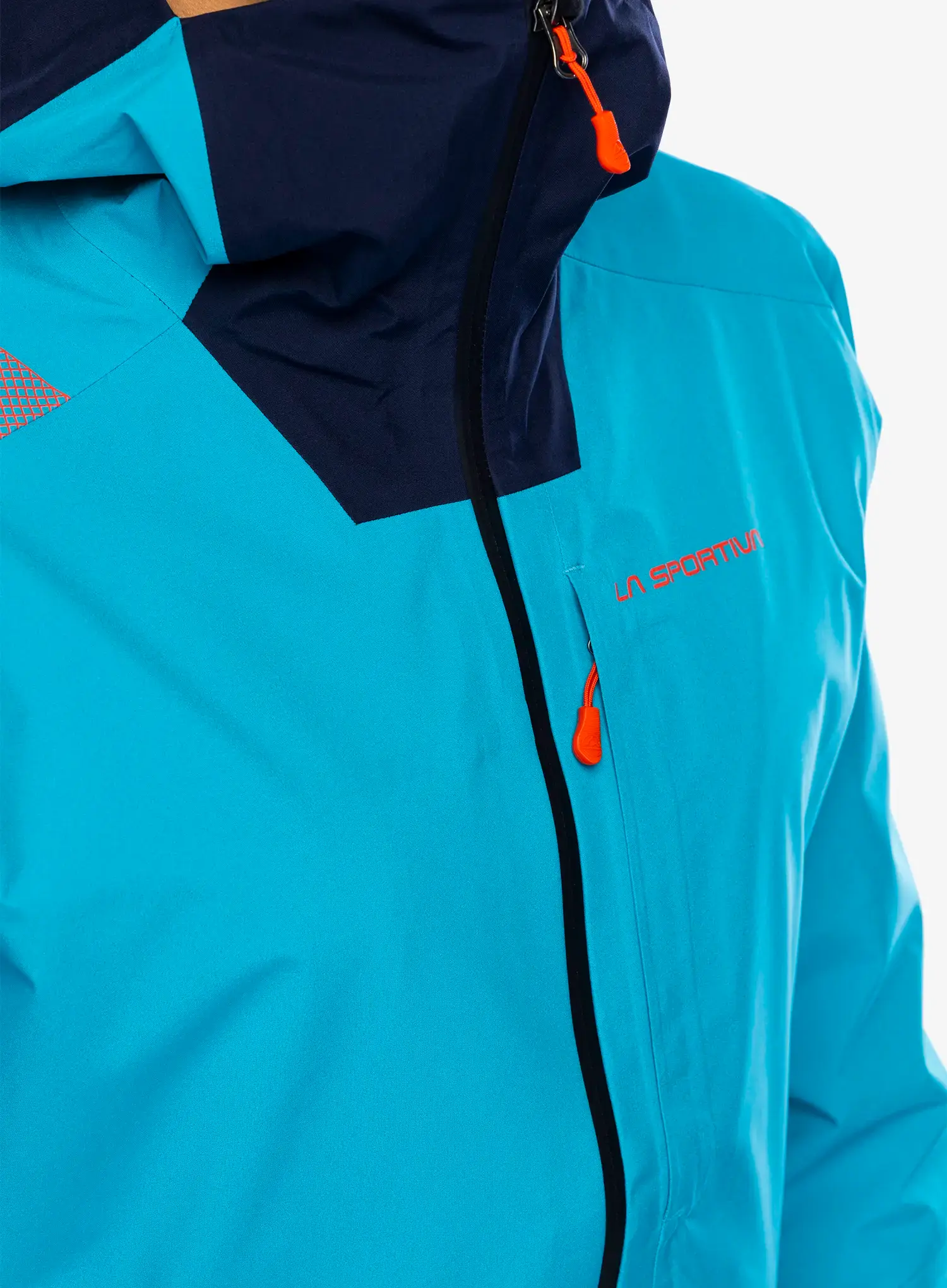 Bunda s membránou La Sportiva Chaser Evo Shell Jkt - tropic blue/deep sea