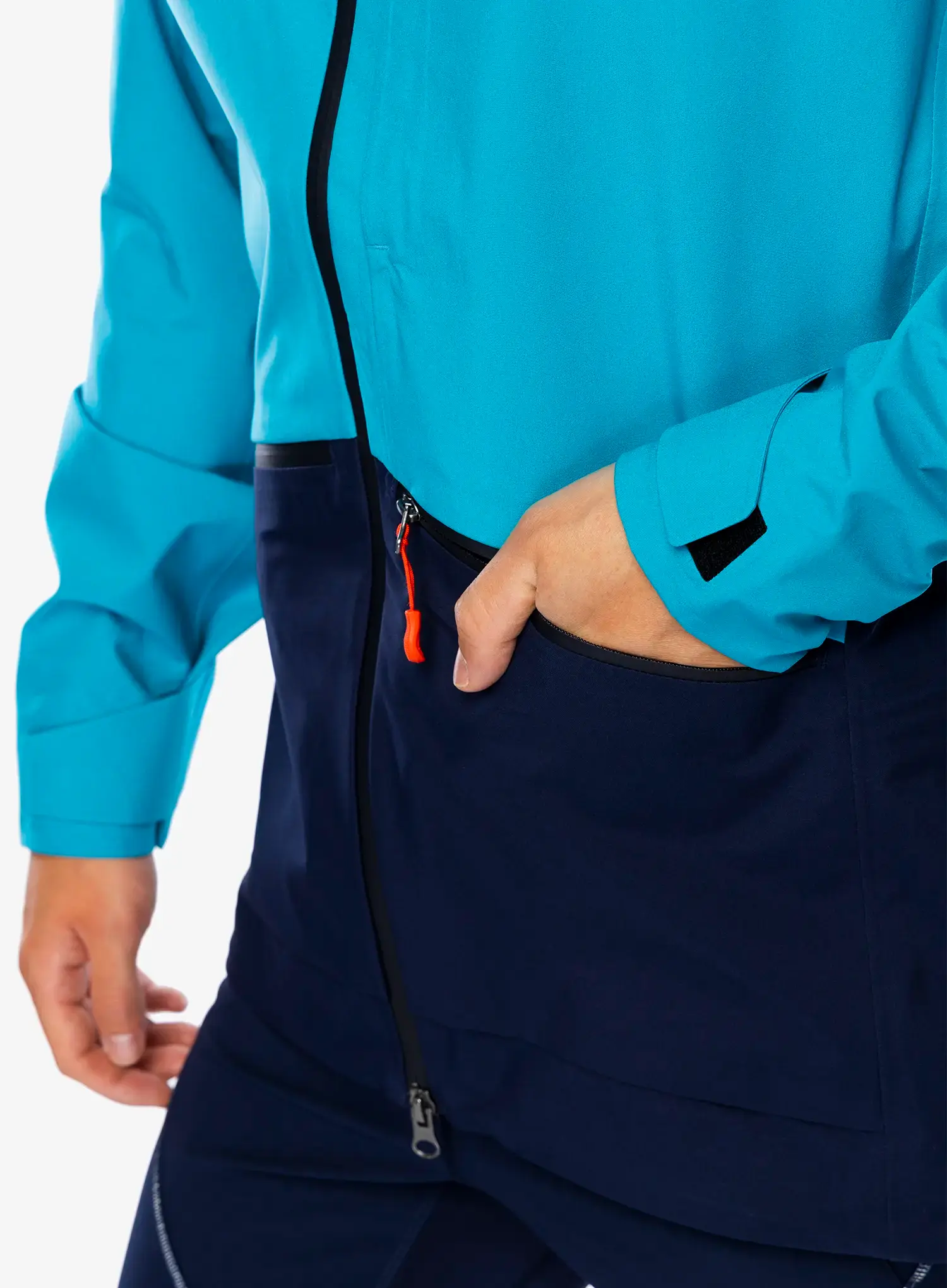 Bunda s membránou La Sportiva Chaser Evo Shell Jkt - tropic blue/deep sea