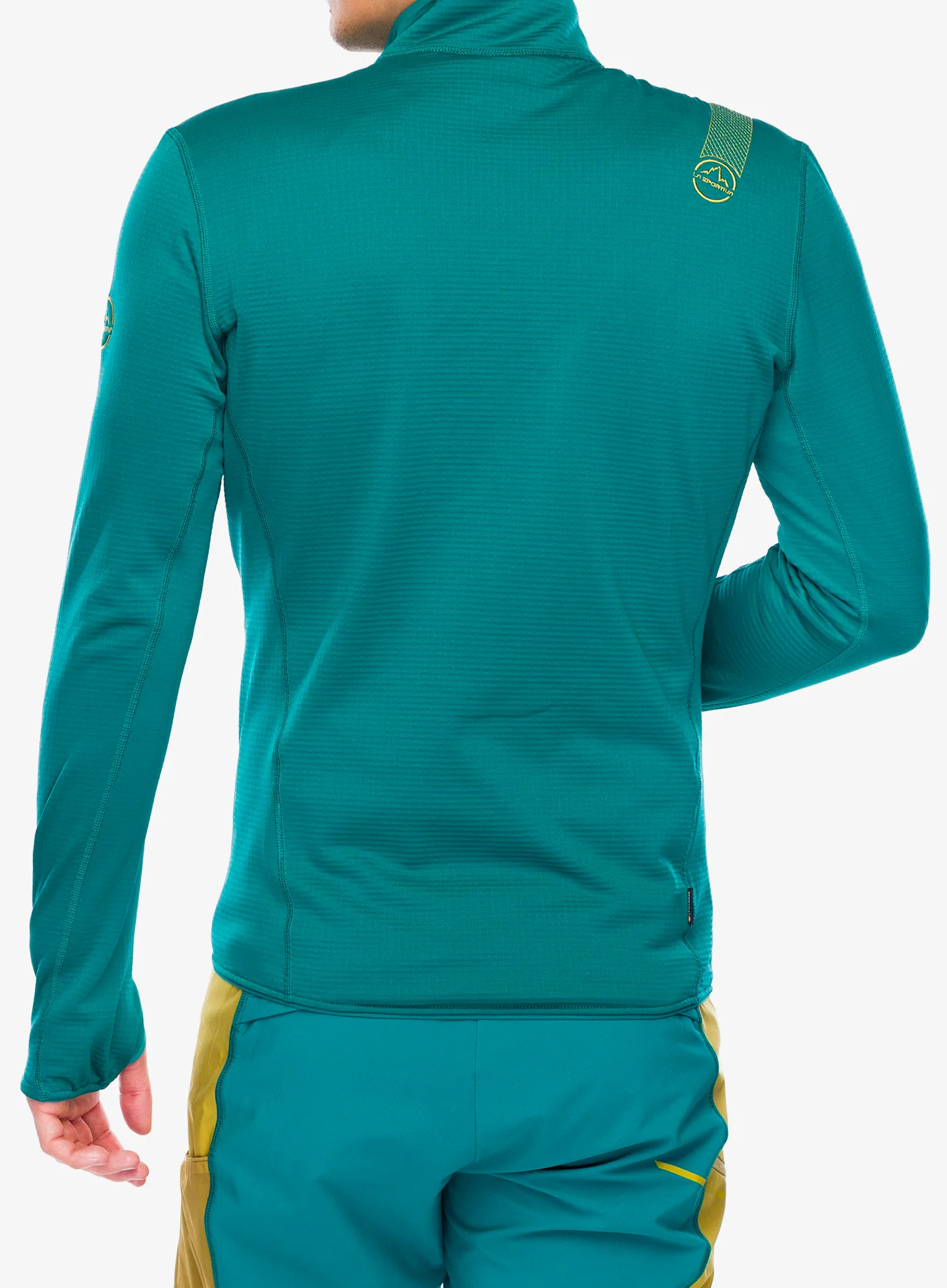 Mikina bez kapuce La Sportiva Chill Jacket - everglade/bamboo