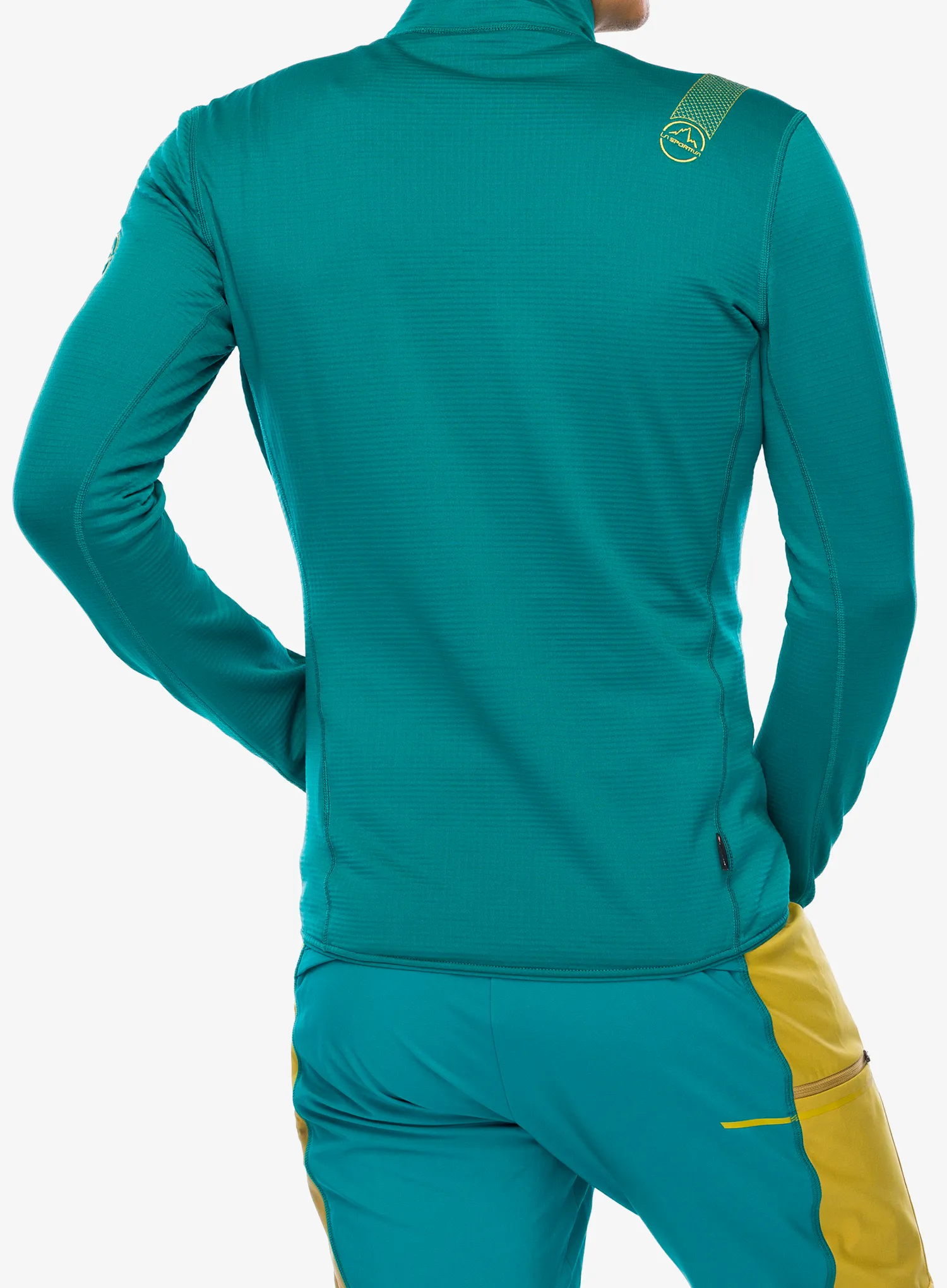 Mikina bez kapuce La Sportiva Chill Jacket - everglade/bamboo