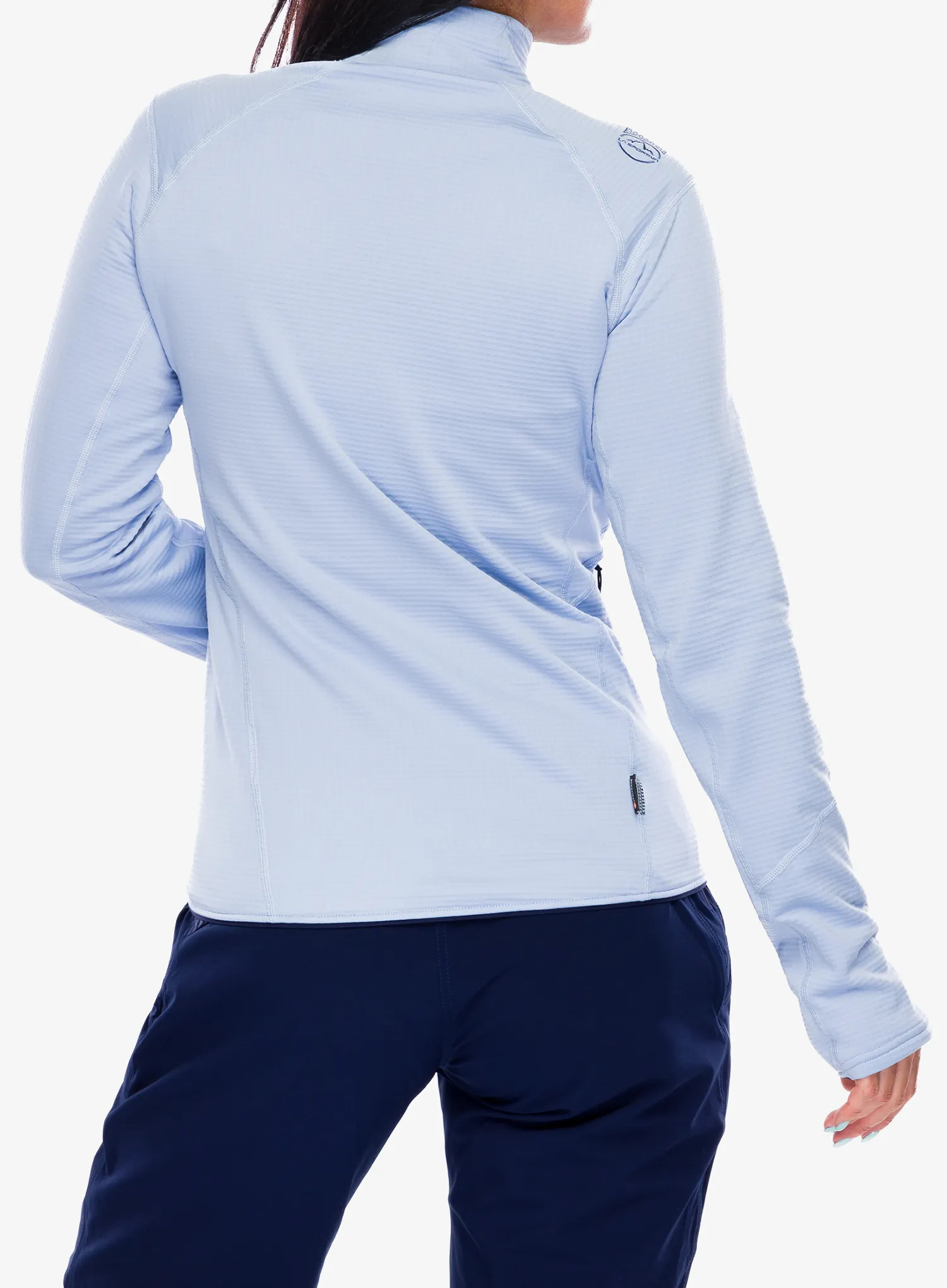 Dámská mikina bez kapuce La Sportiva Chill Jacket - stone blue/deep sea
