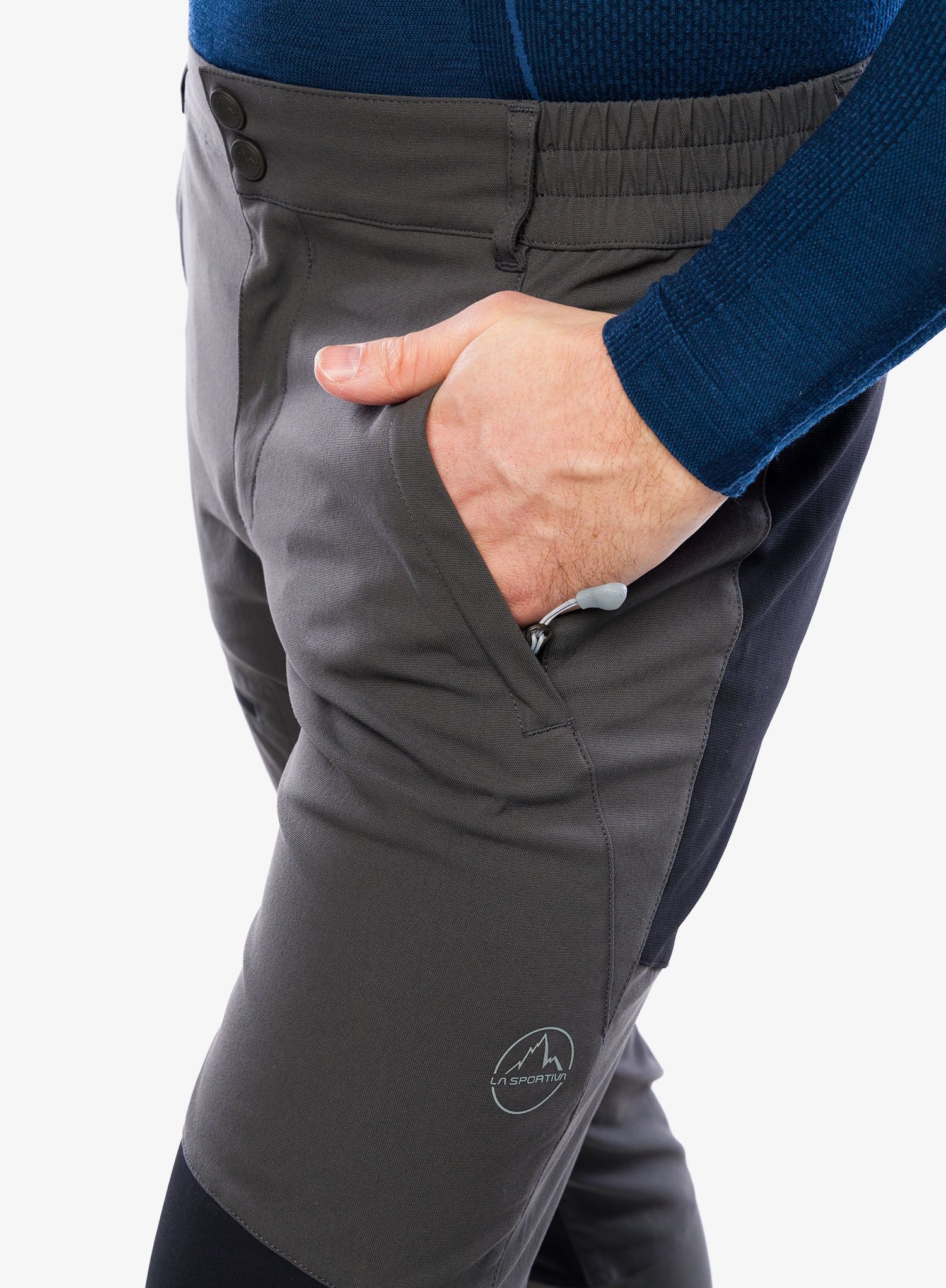 Trekové kalhoty La Sportiva Clariden 2.0 Pant - carbon/black