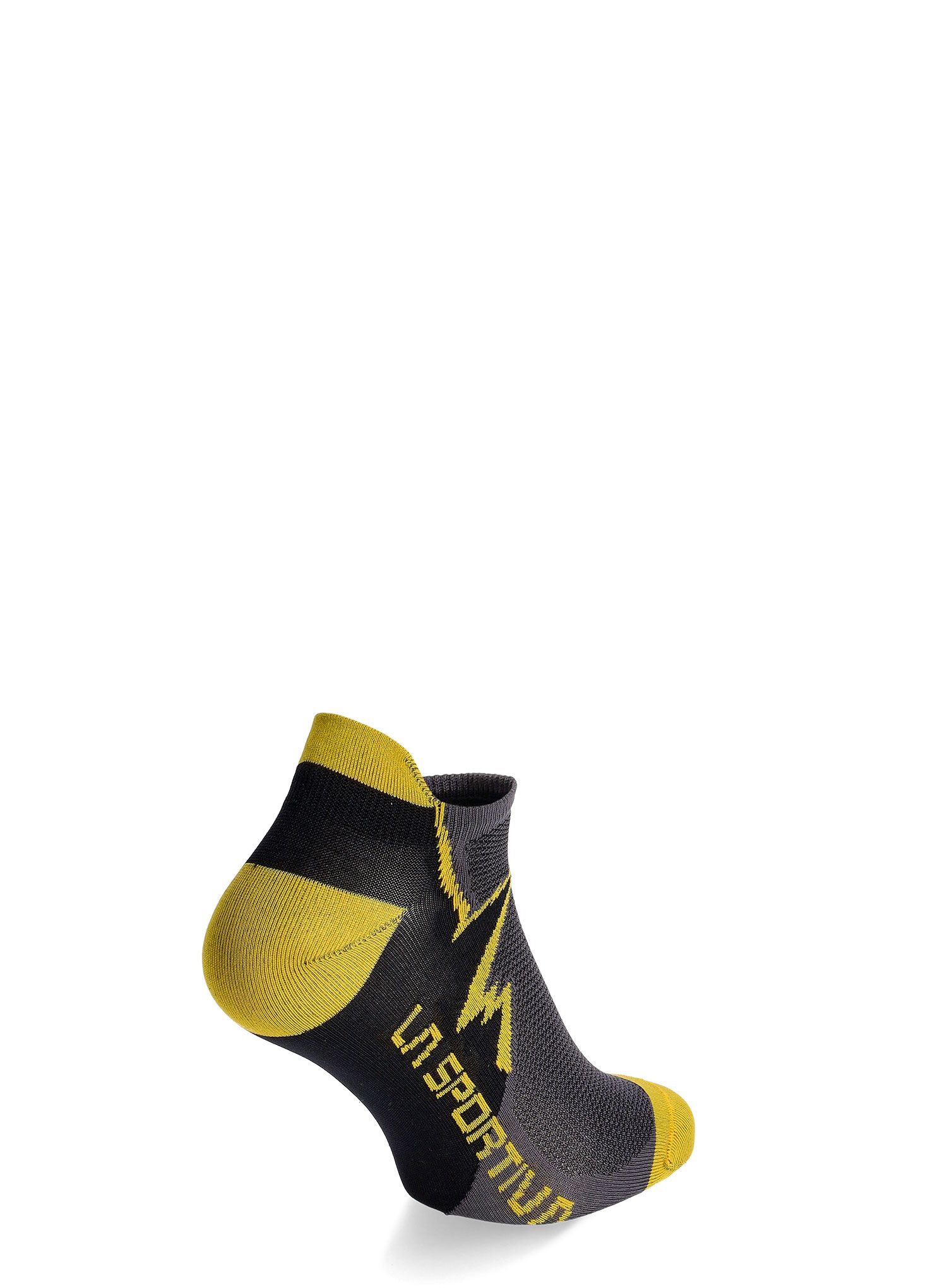 Ponožky La Sportiva Climbing Socks - carbon/yellow