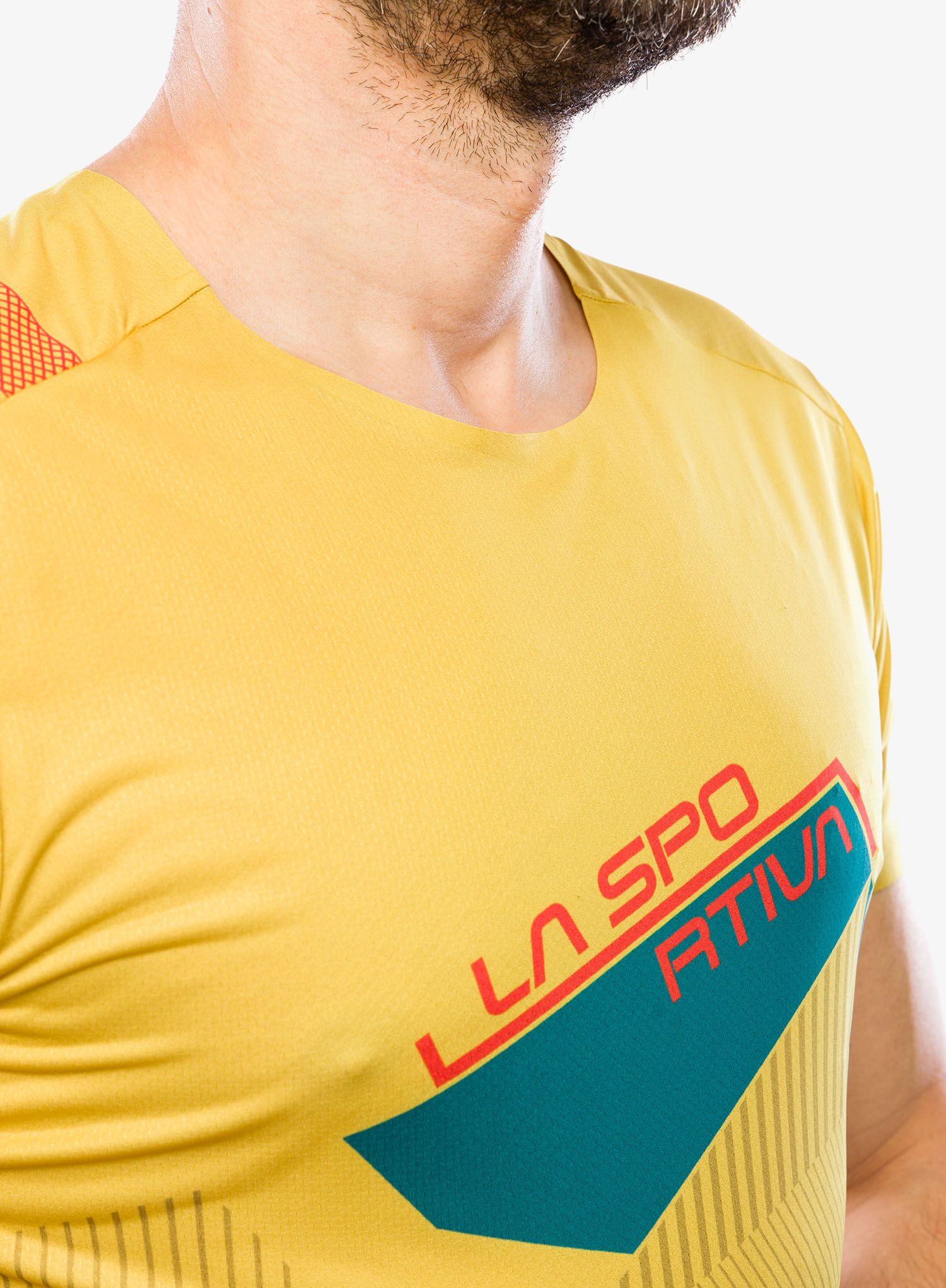 Lezecké triko La Sportiva Comp T-Shirt - bamboo/everglade