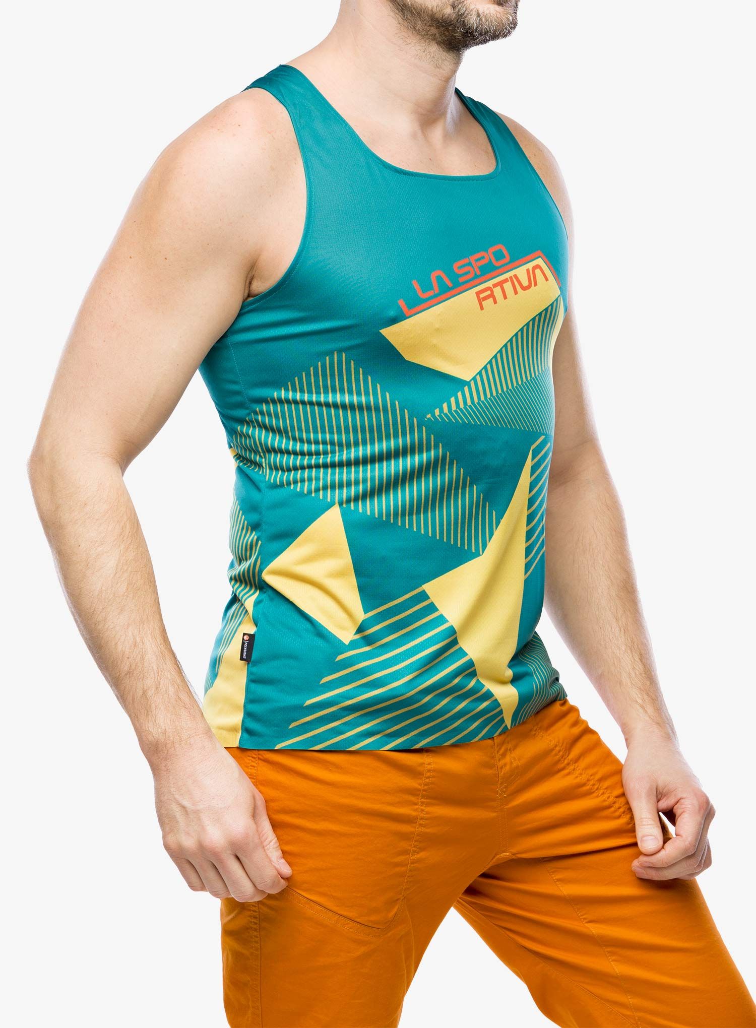 Rychleschnoucí triko La Sportiva Comp Tank - everglade/bamboo