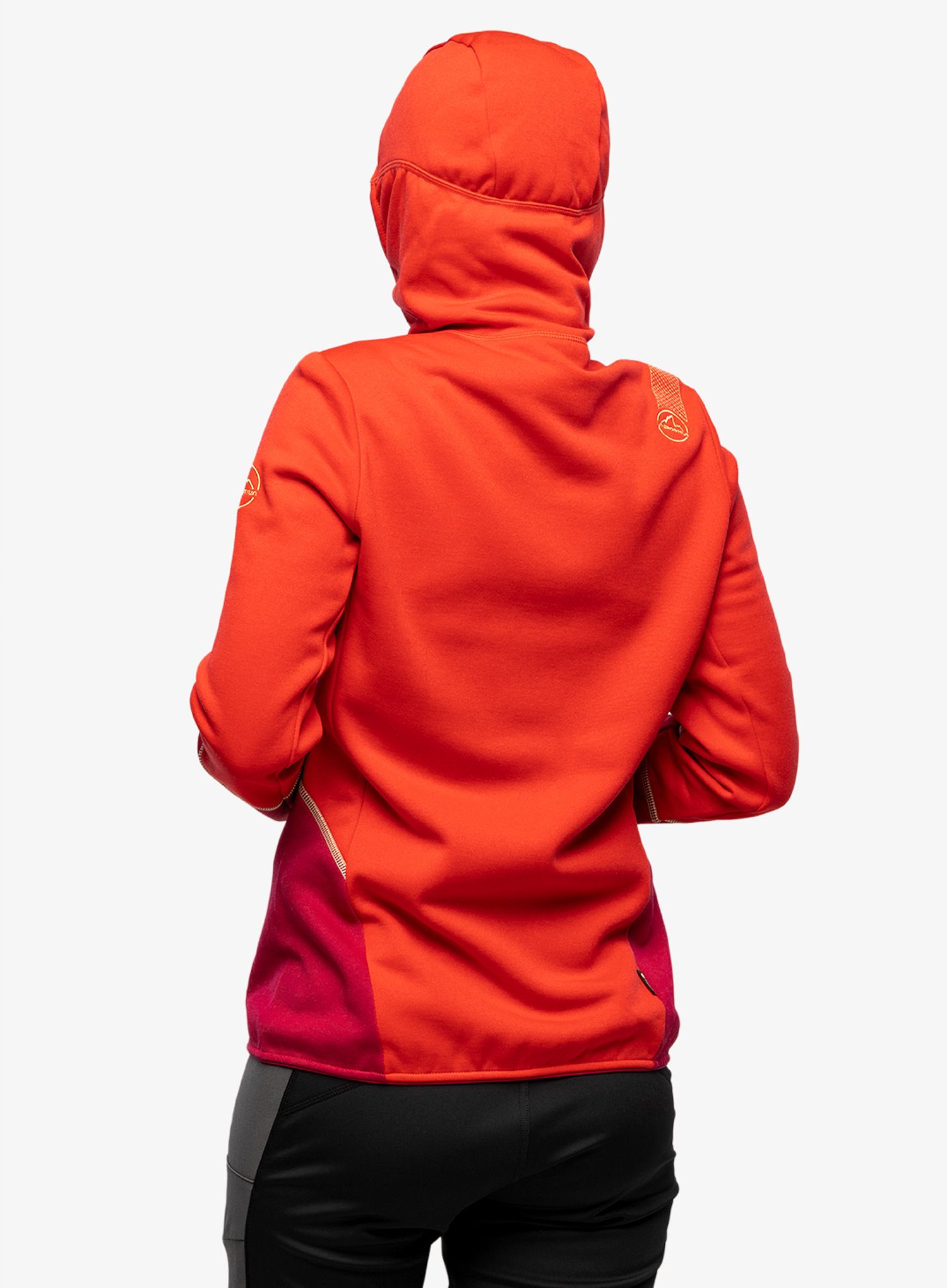 Dámská mikina s kapucí La Sportiva Cosmic Hoody - lollipop/cerise