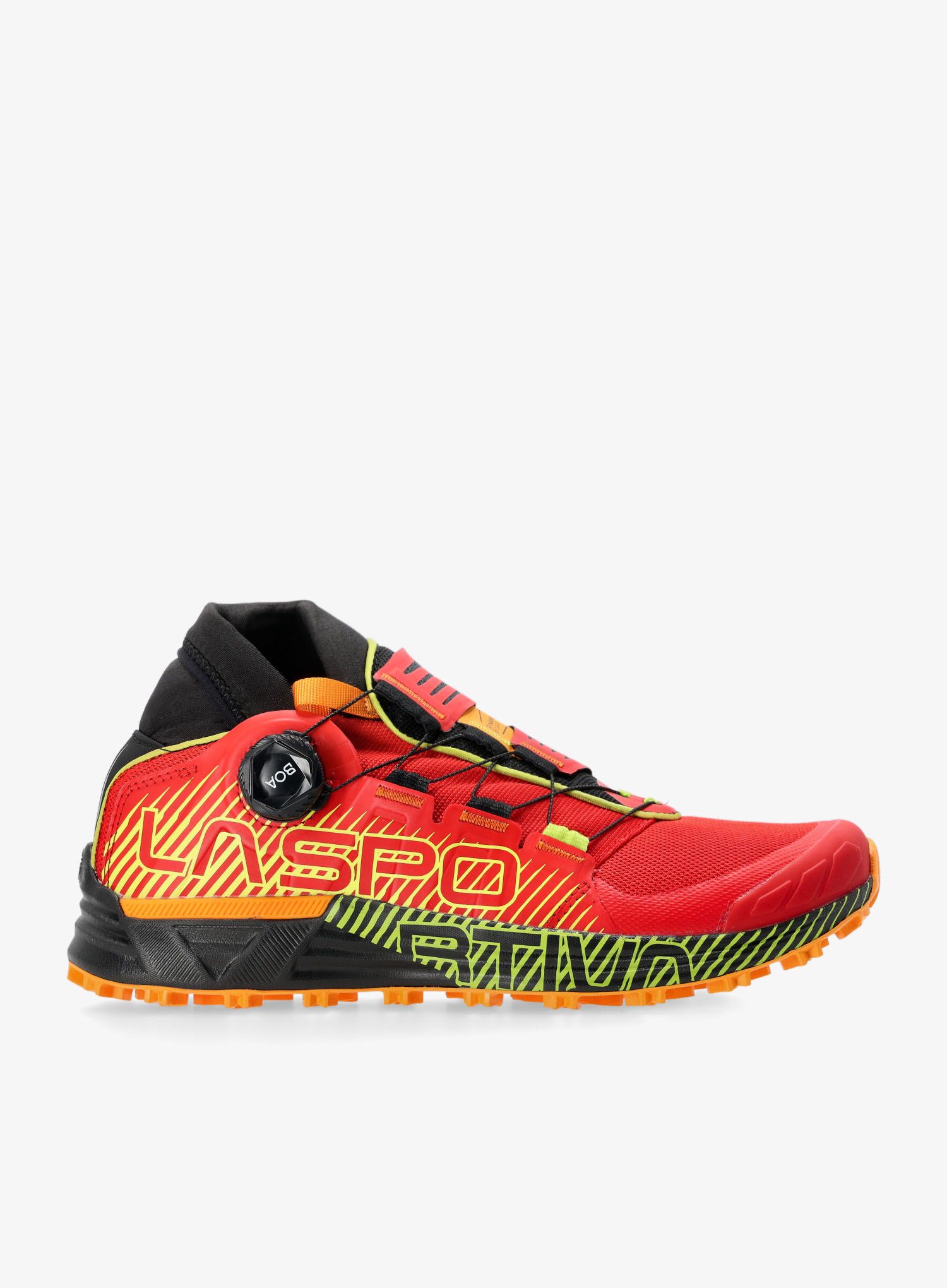 Trailové boty La Sportiva Cyklon - sunset/lime punch