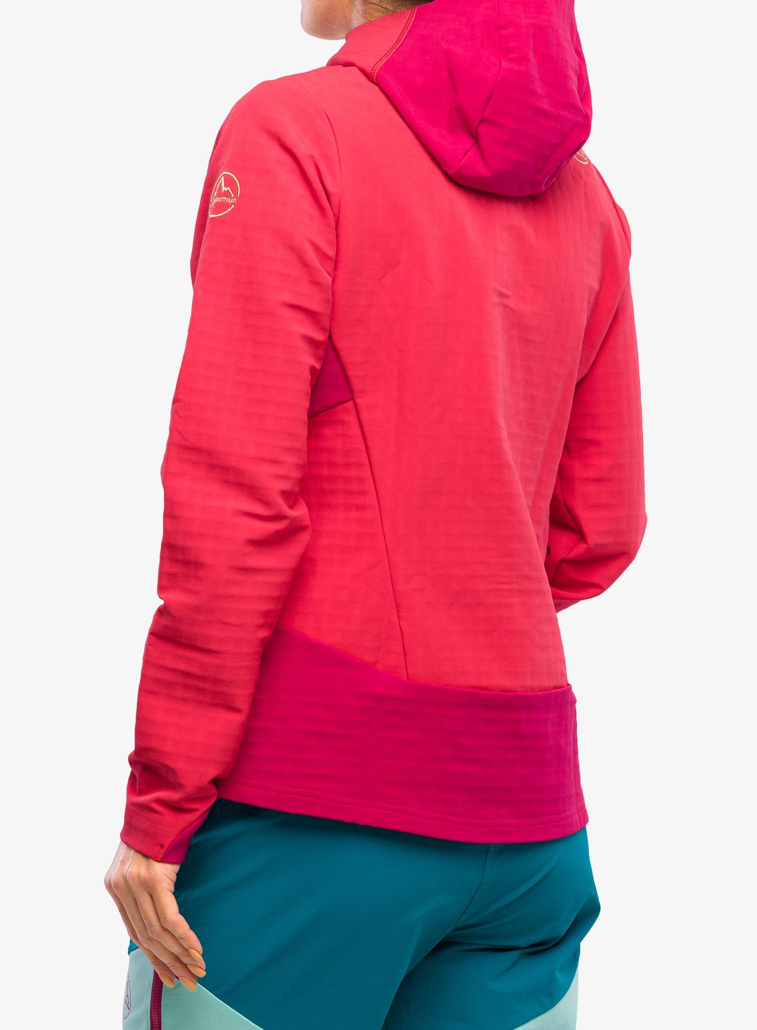 Softshellová bunda dámská La Sportiva Descender Storm Jacket - lollipop/cerise