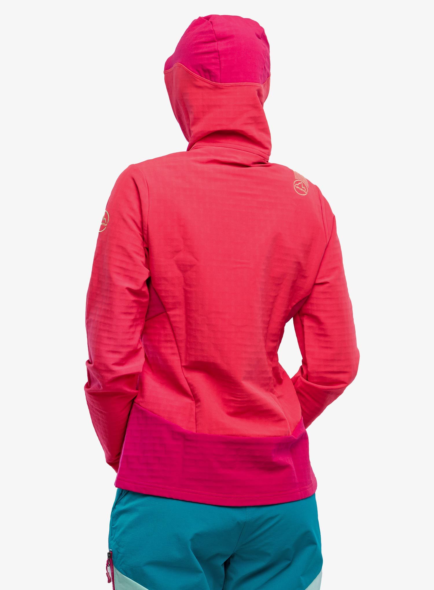 Softshellová bunda dámská La Sportiva Descender Storm Jacket - lollipop/cerise