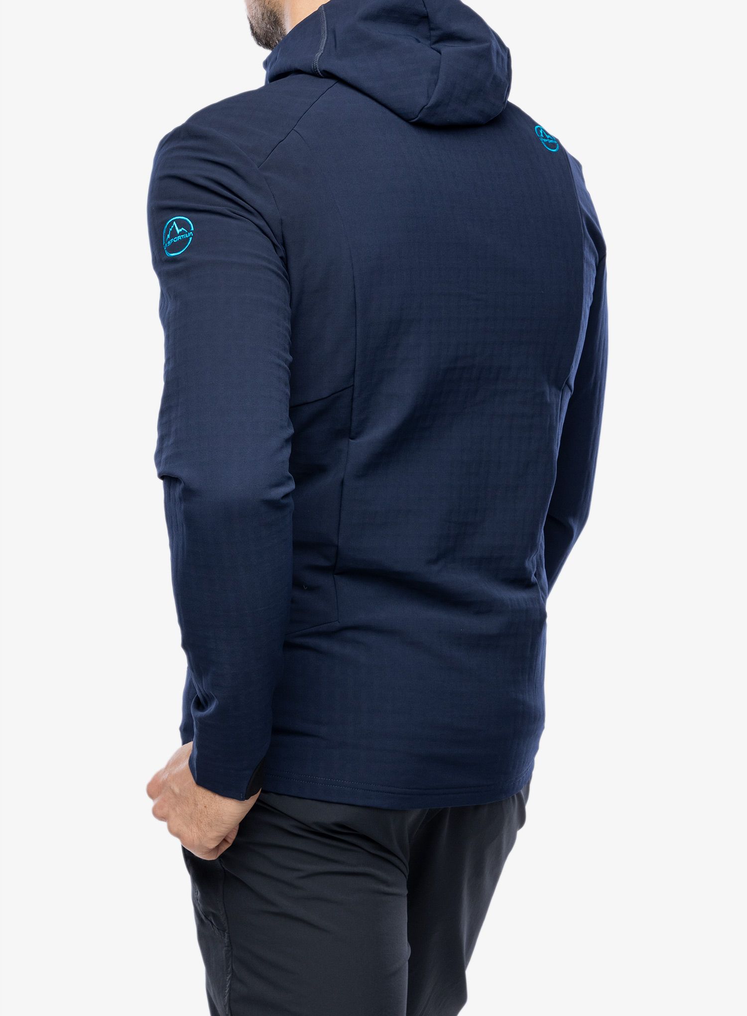 Softshellová bunda La Sportiva Descender Storm Jkt - deep sea/tropic blue