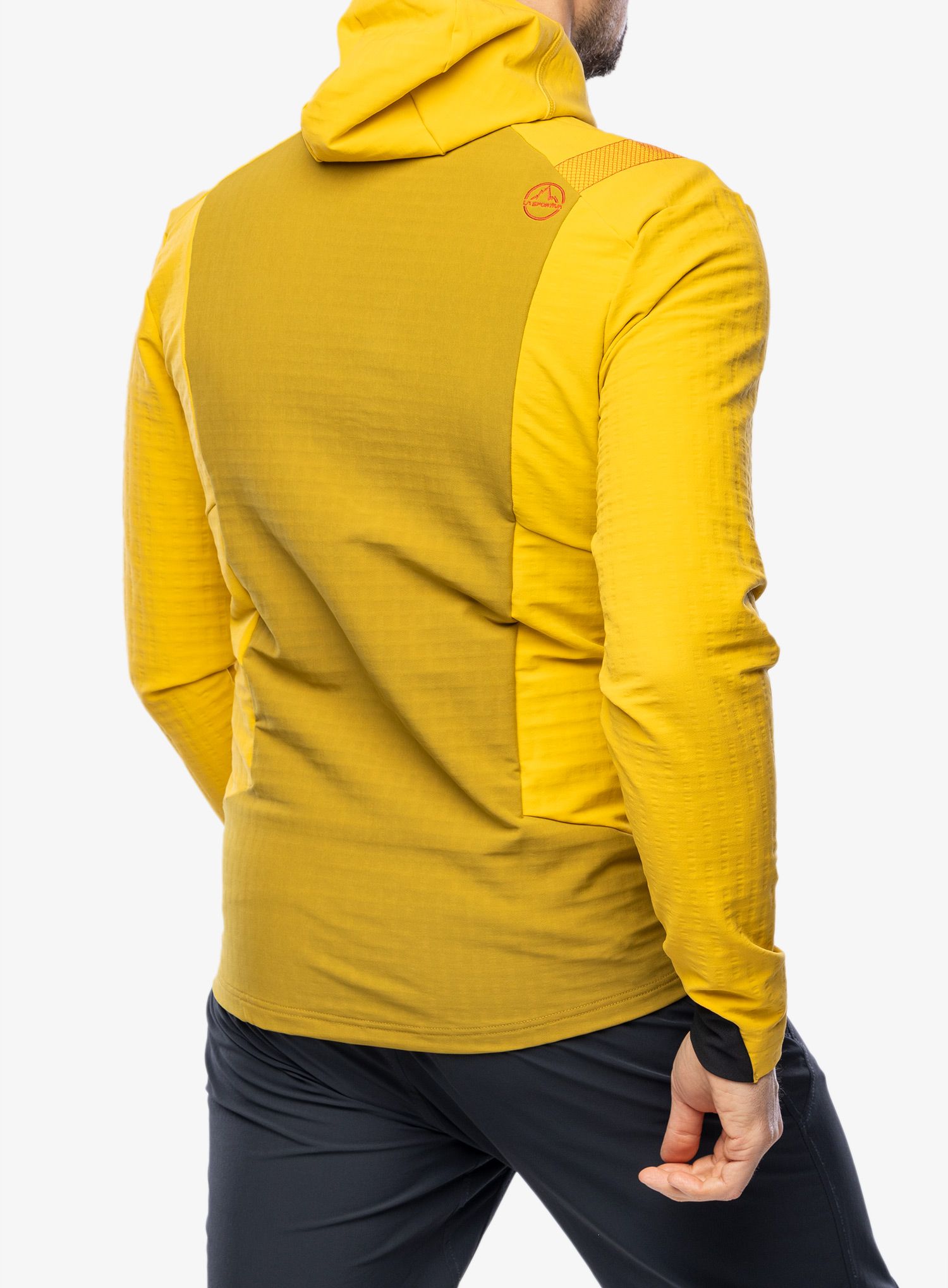 Softshellová bunda La Sportiva Descender Storm Jkt - savana/bamboo