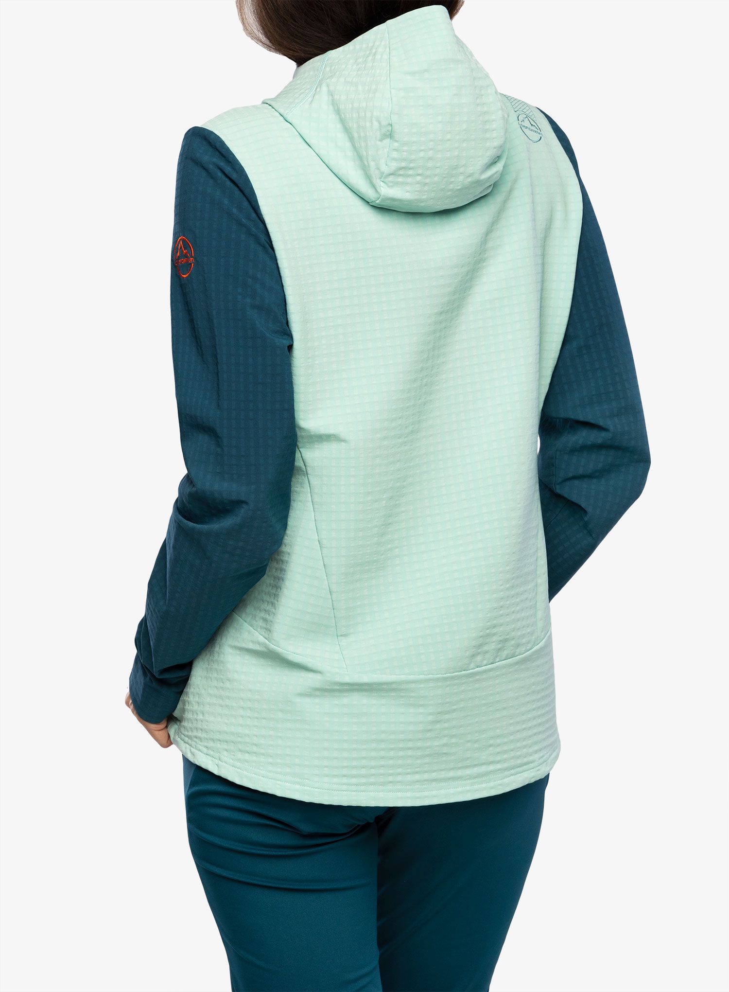 Softshellová bunda dámská La Sportiva Descender Storm Jkt - iceberg/storm blue