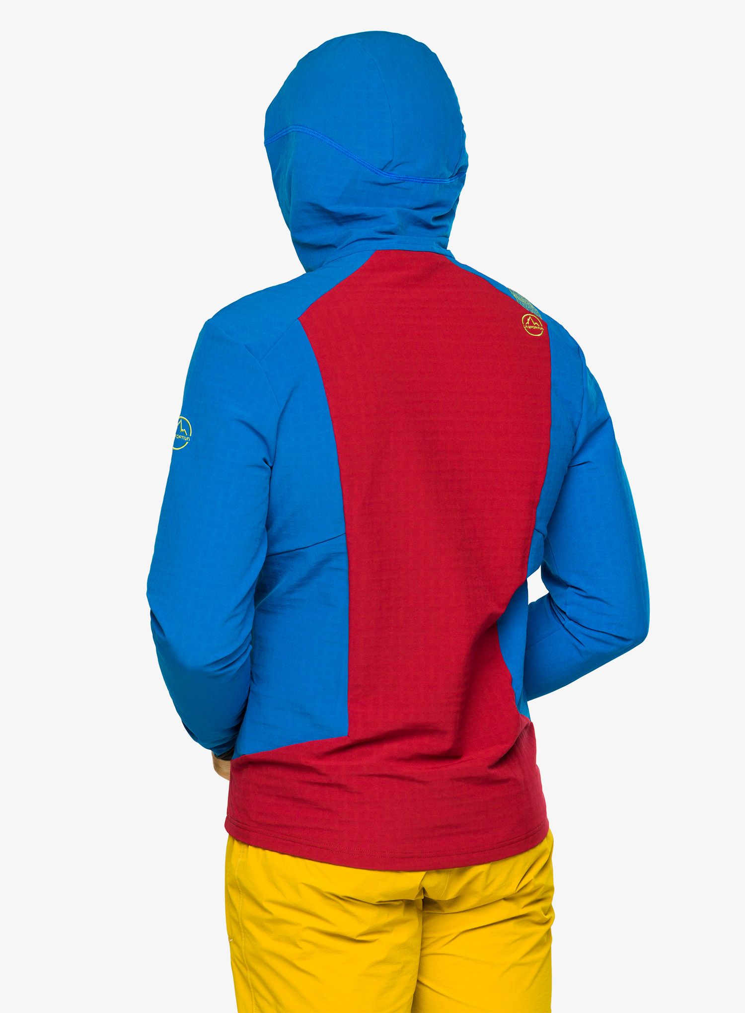 Softshellová bunda La Sportiva Descender Storm Jkt - sangria/electric blue