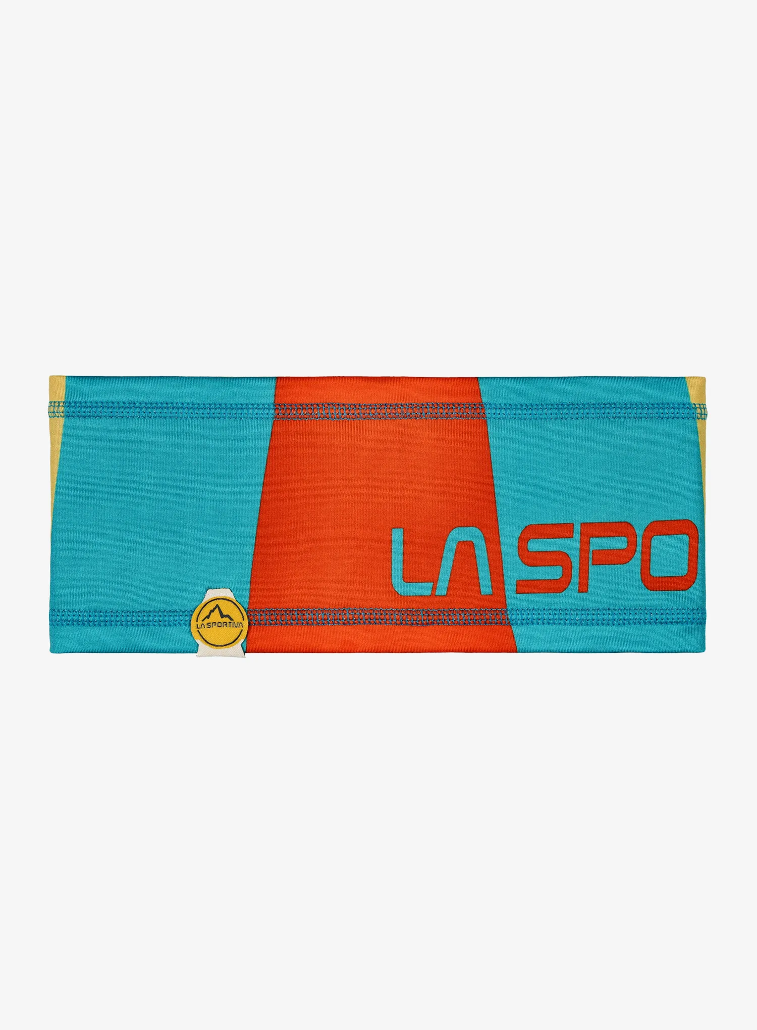 Čelenka La Sportiva Diagonal Headband - cherry tomato/tropic blue