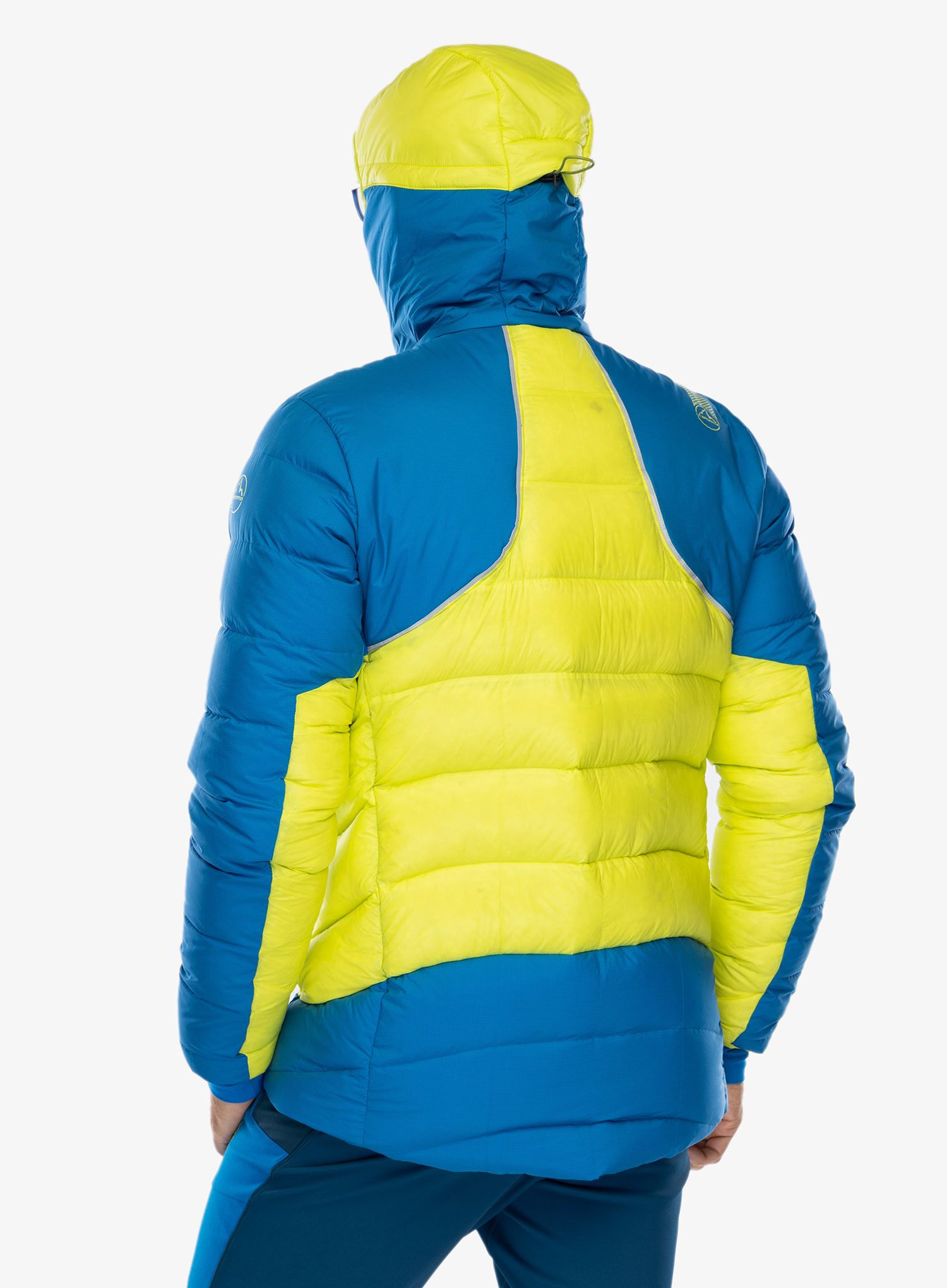 Péřová bunda La Sportiva Dolent Down Jkt - lime punch/electric blue