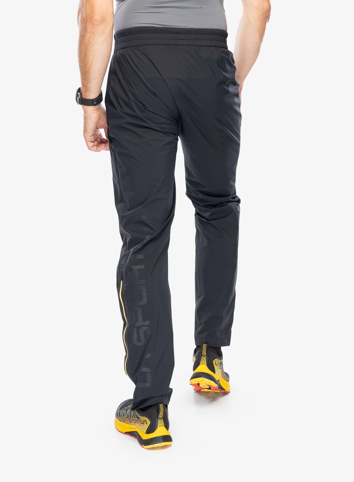 Běžecké kalhoty La Sportiva Drizzle Overpant - black