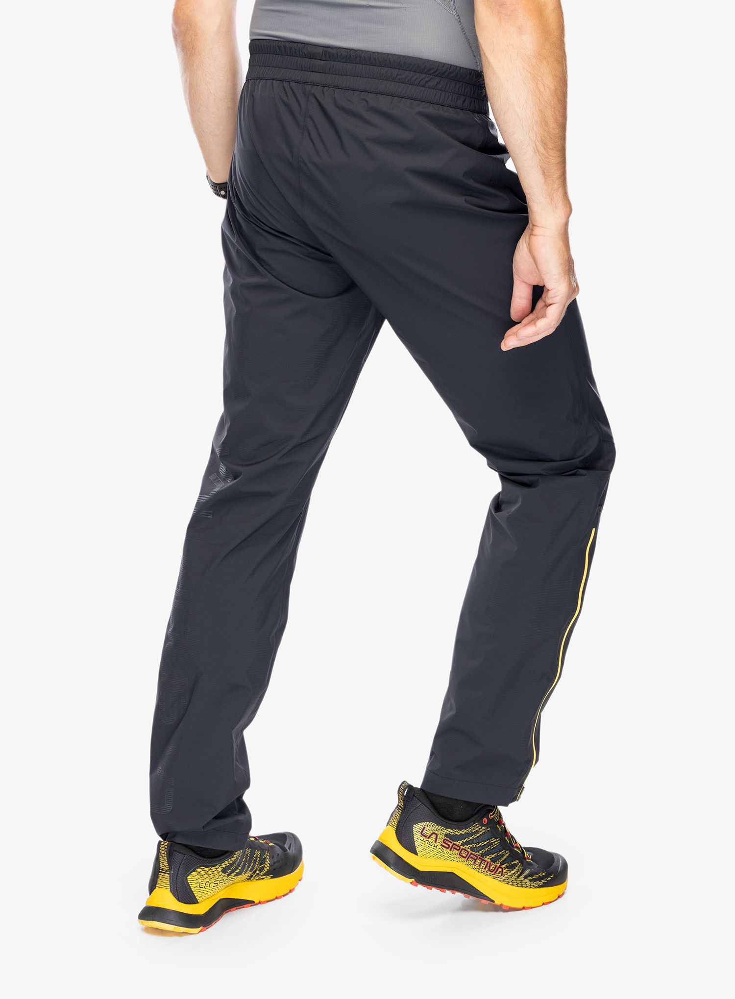 Běžecké kalhoty La Sportiva Drizzle Overpant - black