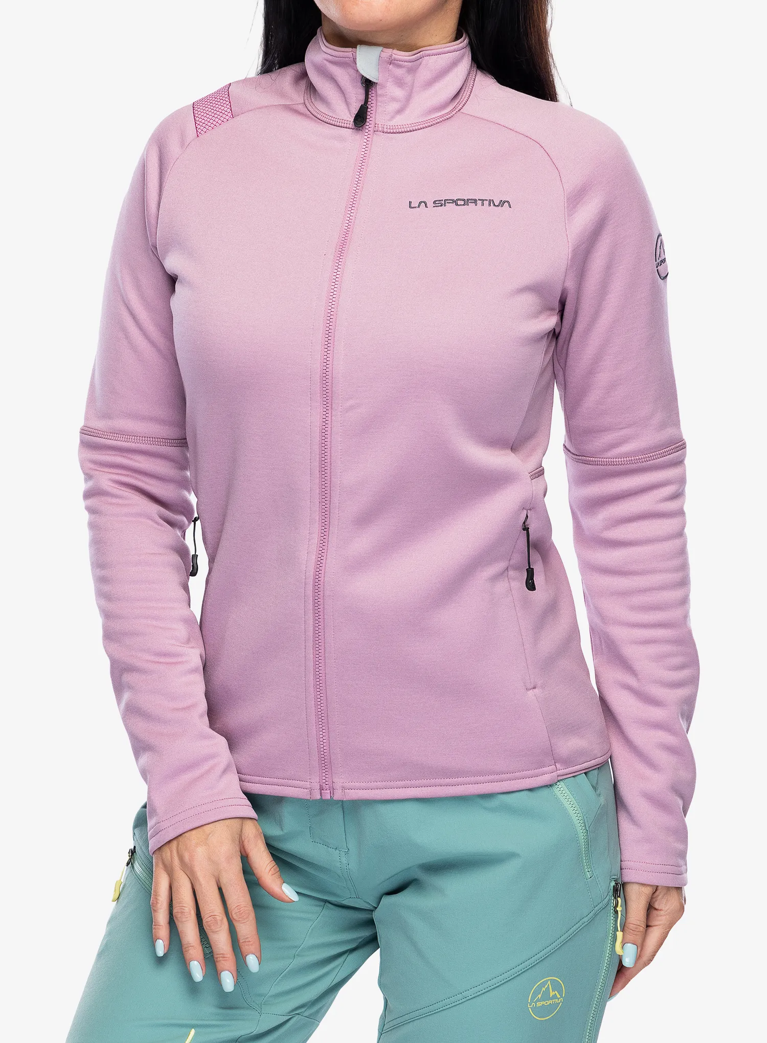 Dámská mikina na zip La Sportiva Elements Jkt - rose